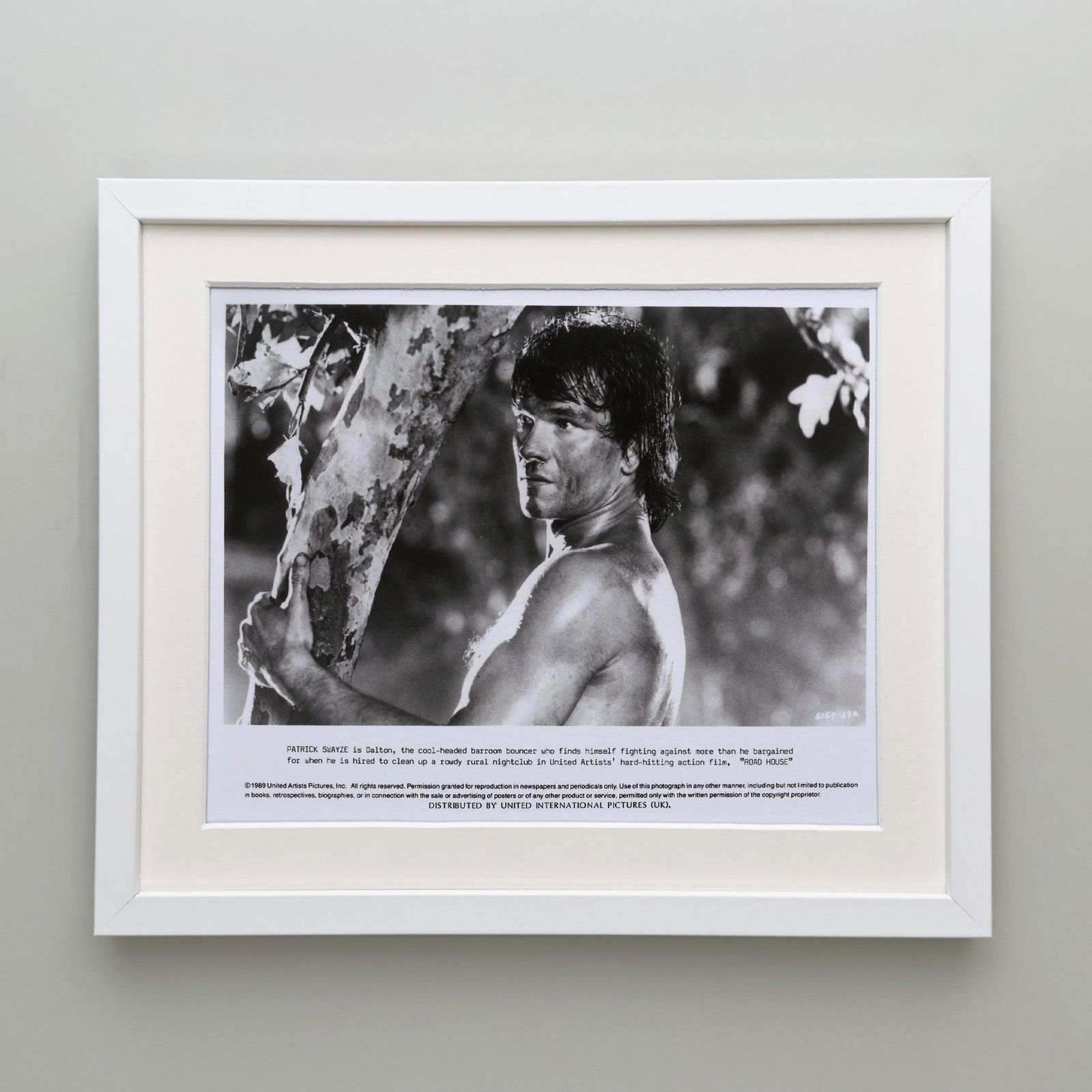 Road House 1989 Publicity Film Movie Press Still Framed photo Art