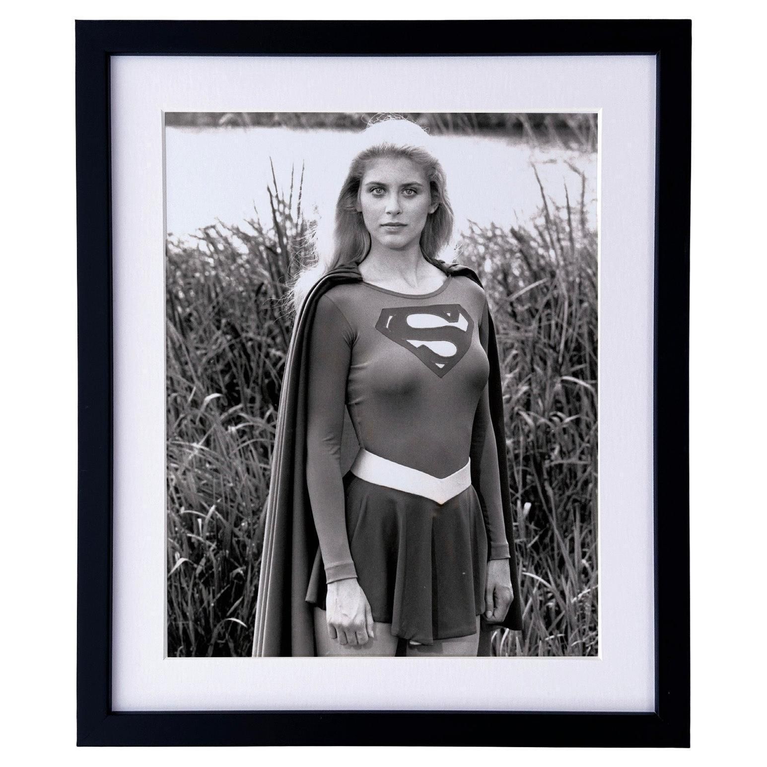 Photo de presse du film Supergirl (1984), encadrée