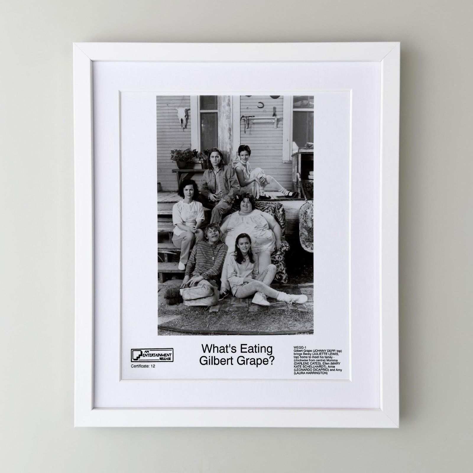 What's Eating Gilbert Grape 1993 Publicity Film Movie Press Still Framed photo for sale
