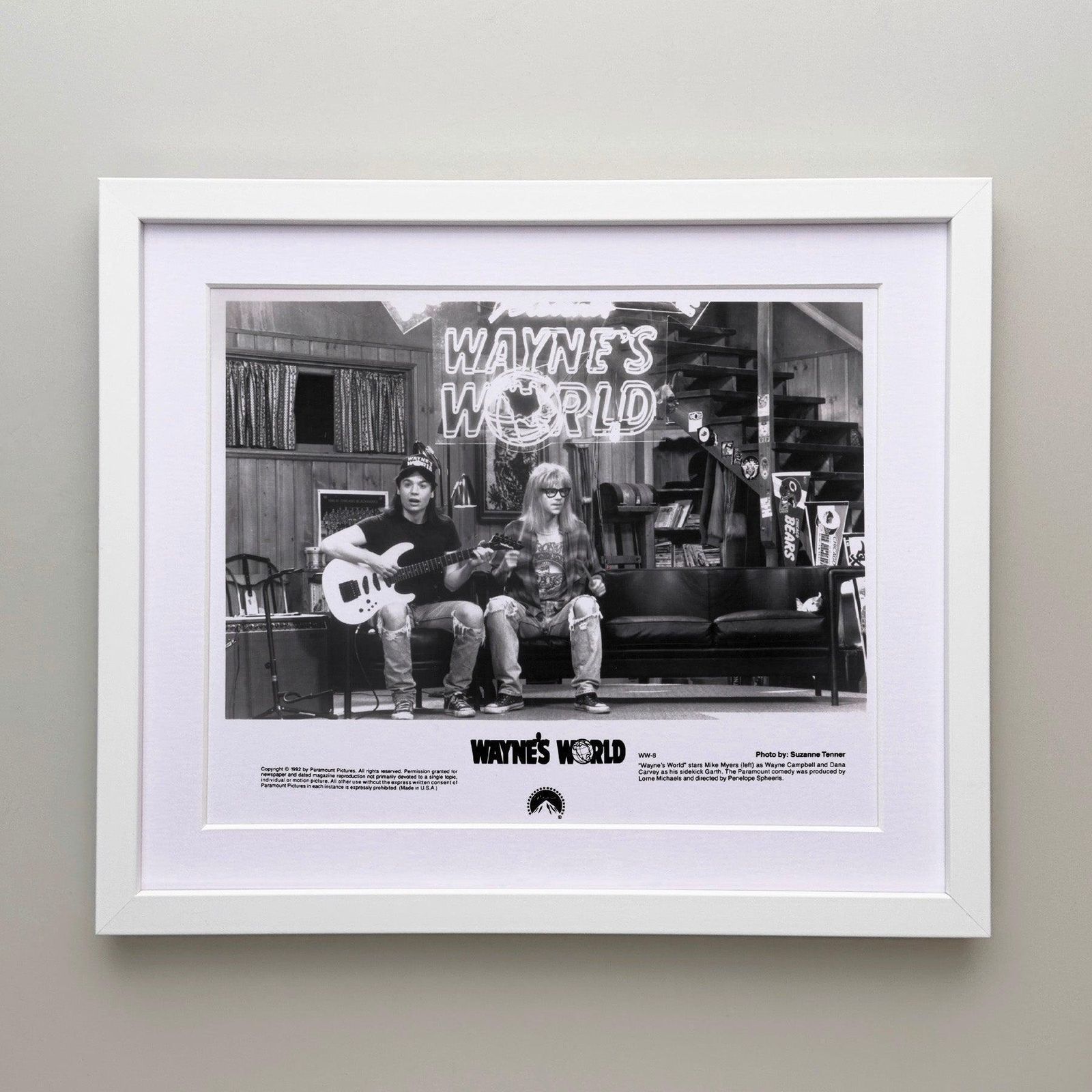 Waynes World 1992 Publicity Film Movie Press Still Framed photo for sale