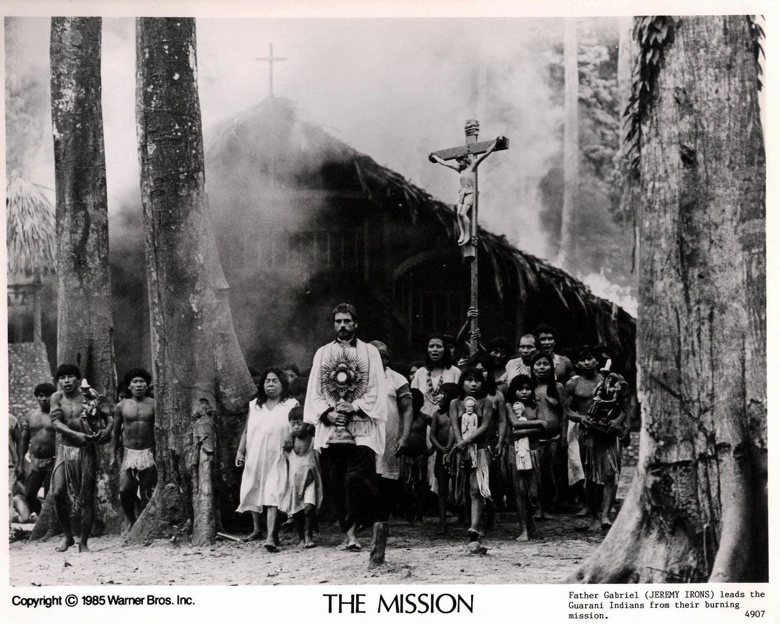 Photo de presse encadrée du film The Mission (1986) photo vinterior