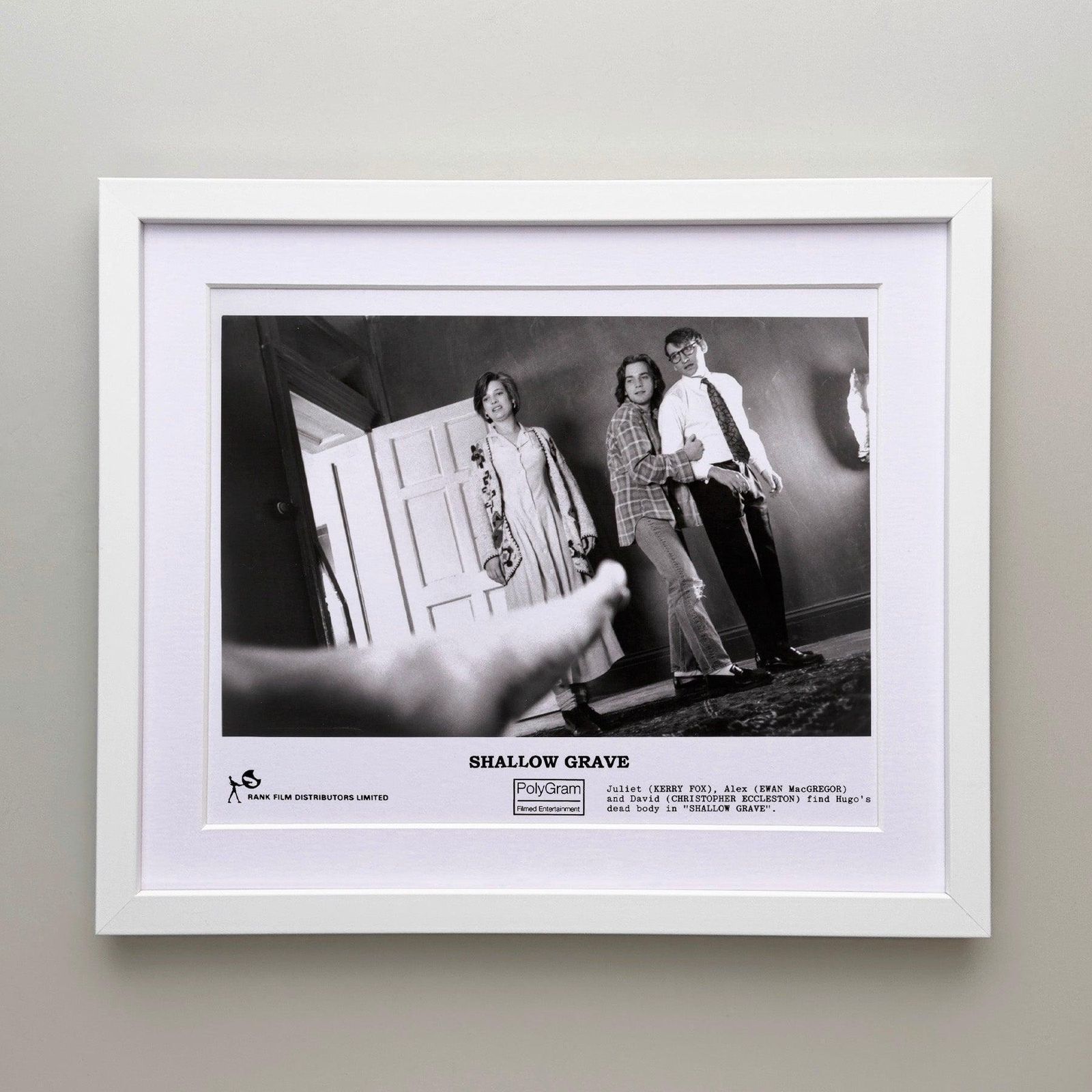 Shallow Grave 1994 Publiciteitsfilmfoto Ingelijst photo for sale