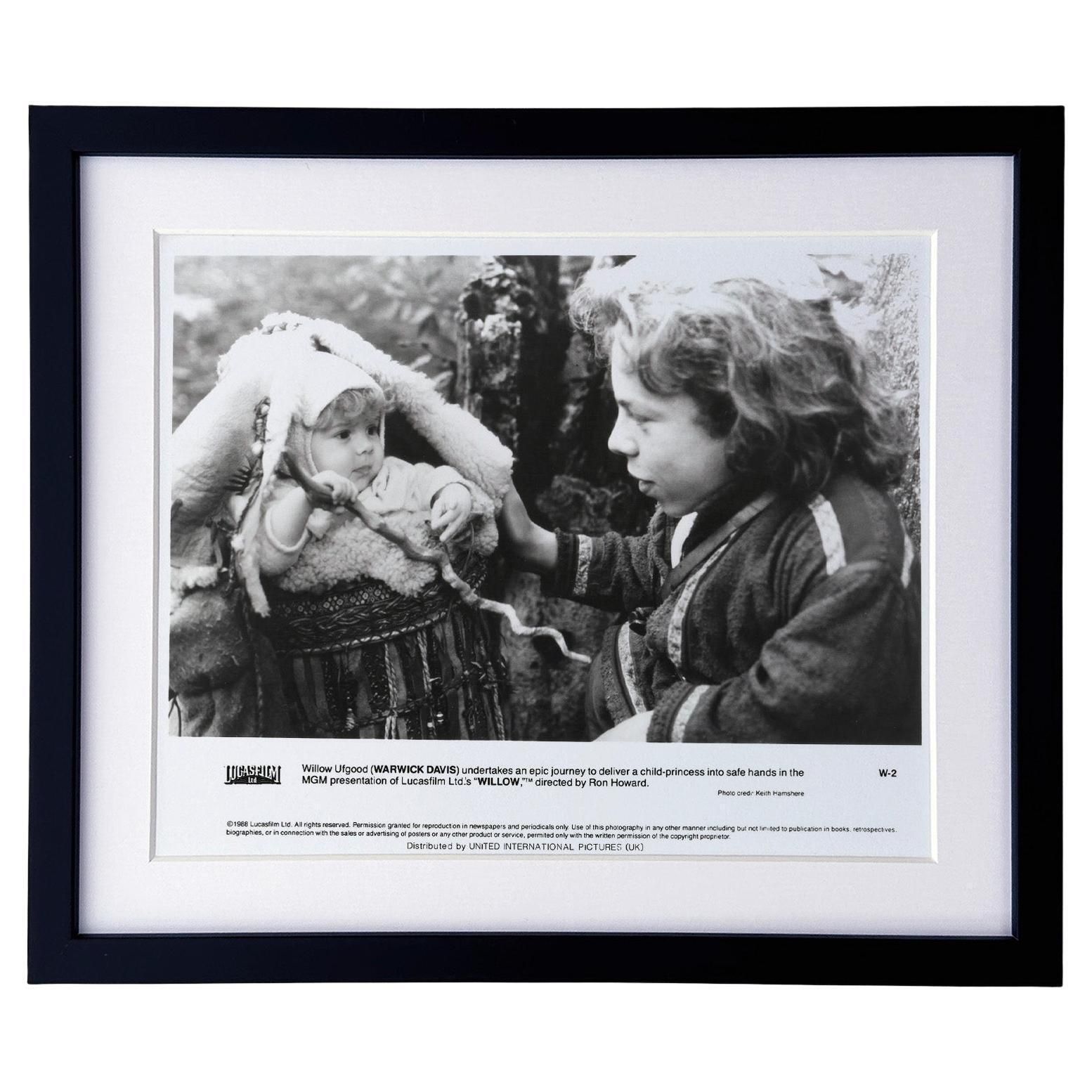 Willow 1988 Publiciteitsfoto Film Movie Press Still, ingelijst