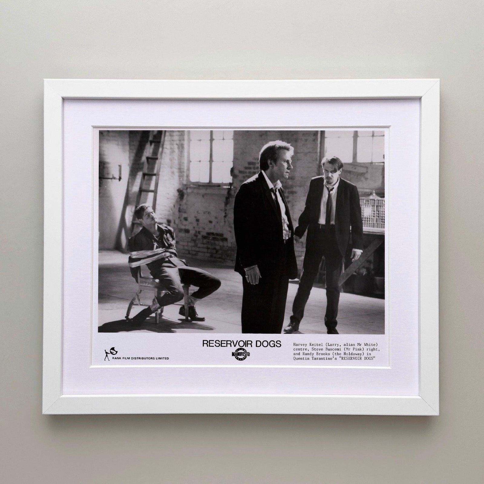 Reservoir Dogs 1992 Publicity Film Movie Press Still Framed photo for sale