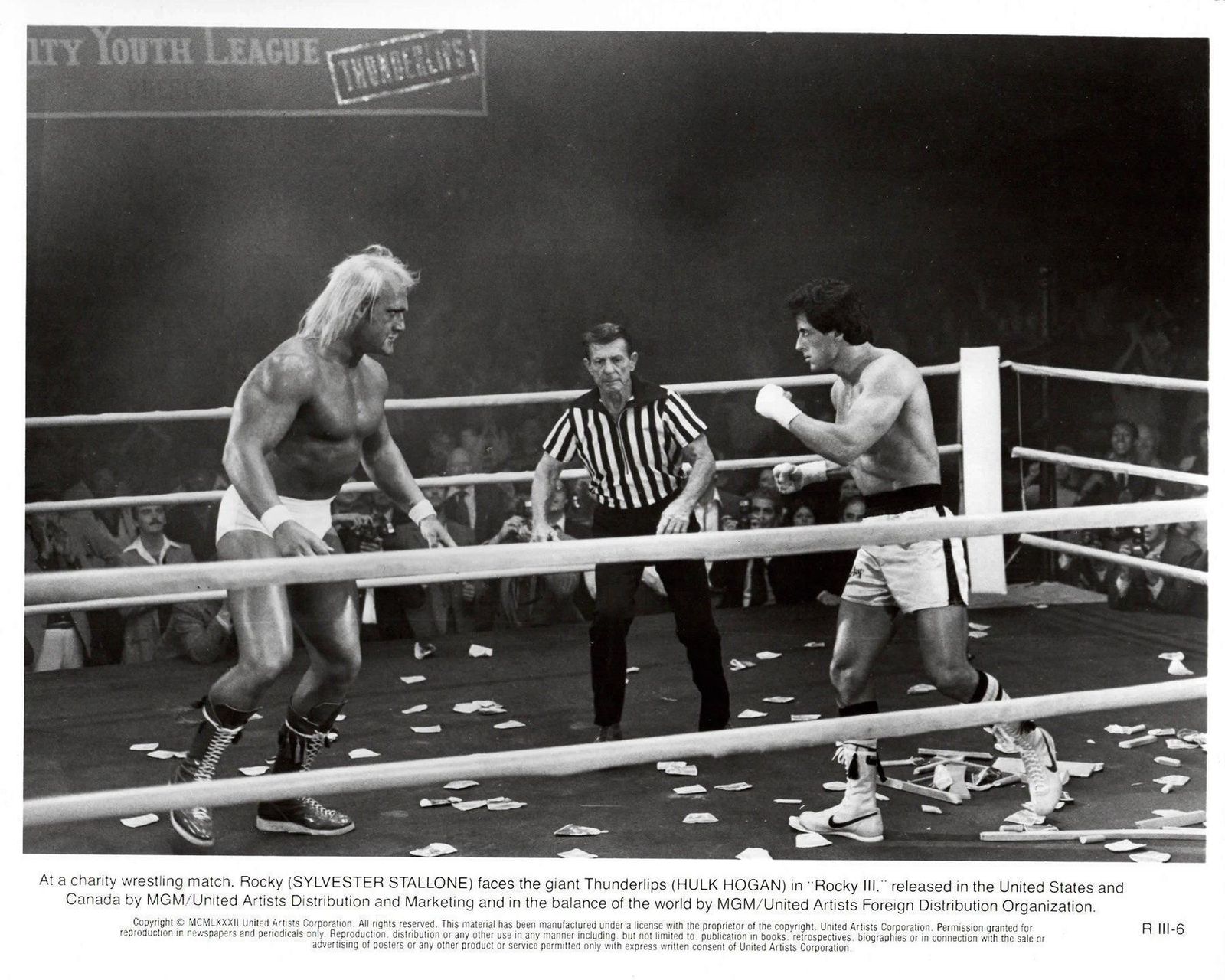 Photo de presse Rocky 3 1982, encadrée photo vinterior