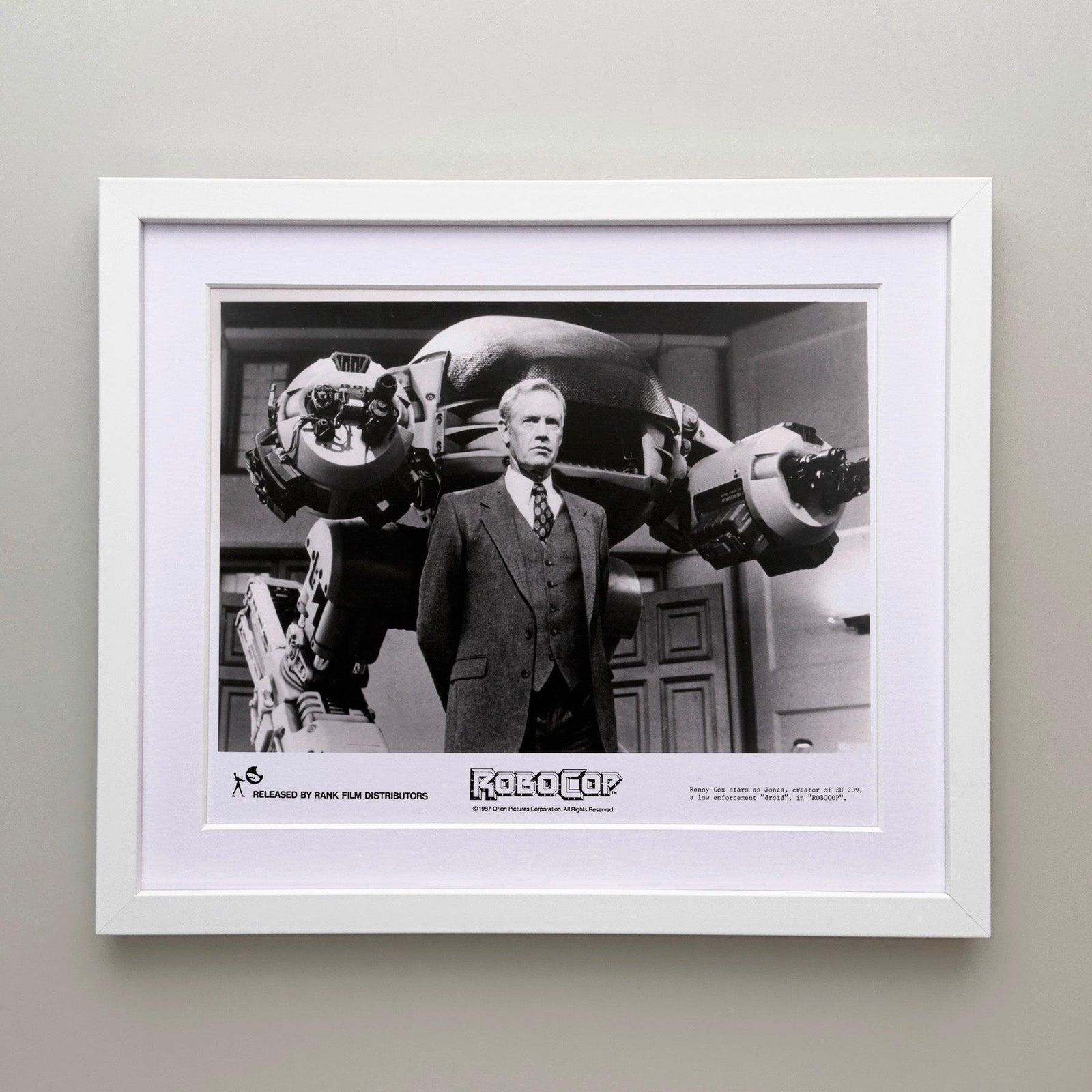 Robocop 1987 Publiciteitsfoto Film Movie Press Still Ingelijst photo for sale
