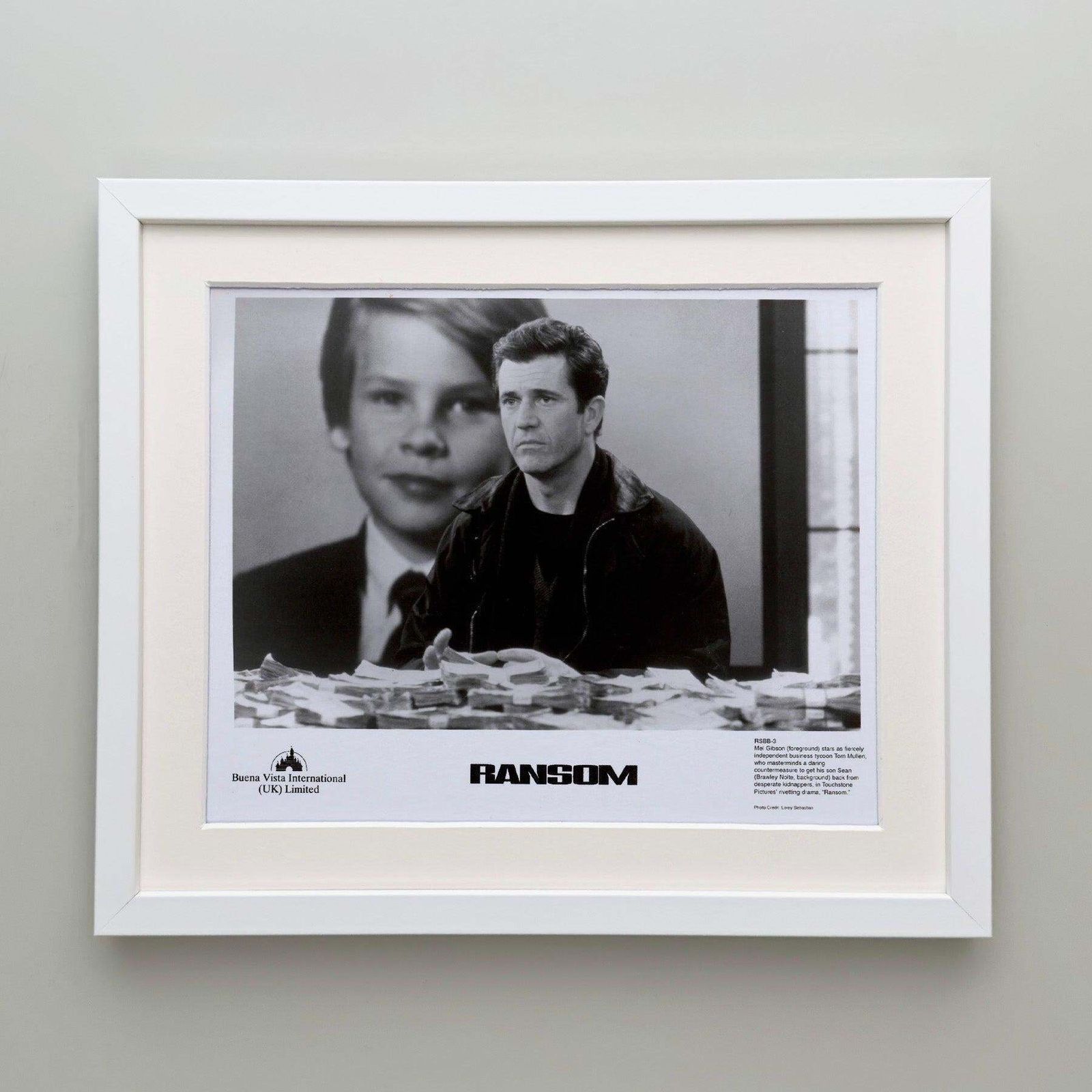 Ransom 1996 Publicity Film Movie Press Still Framed photo Kunst