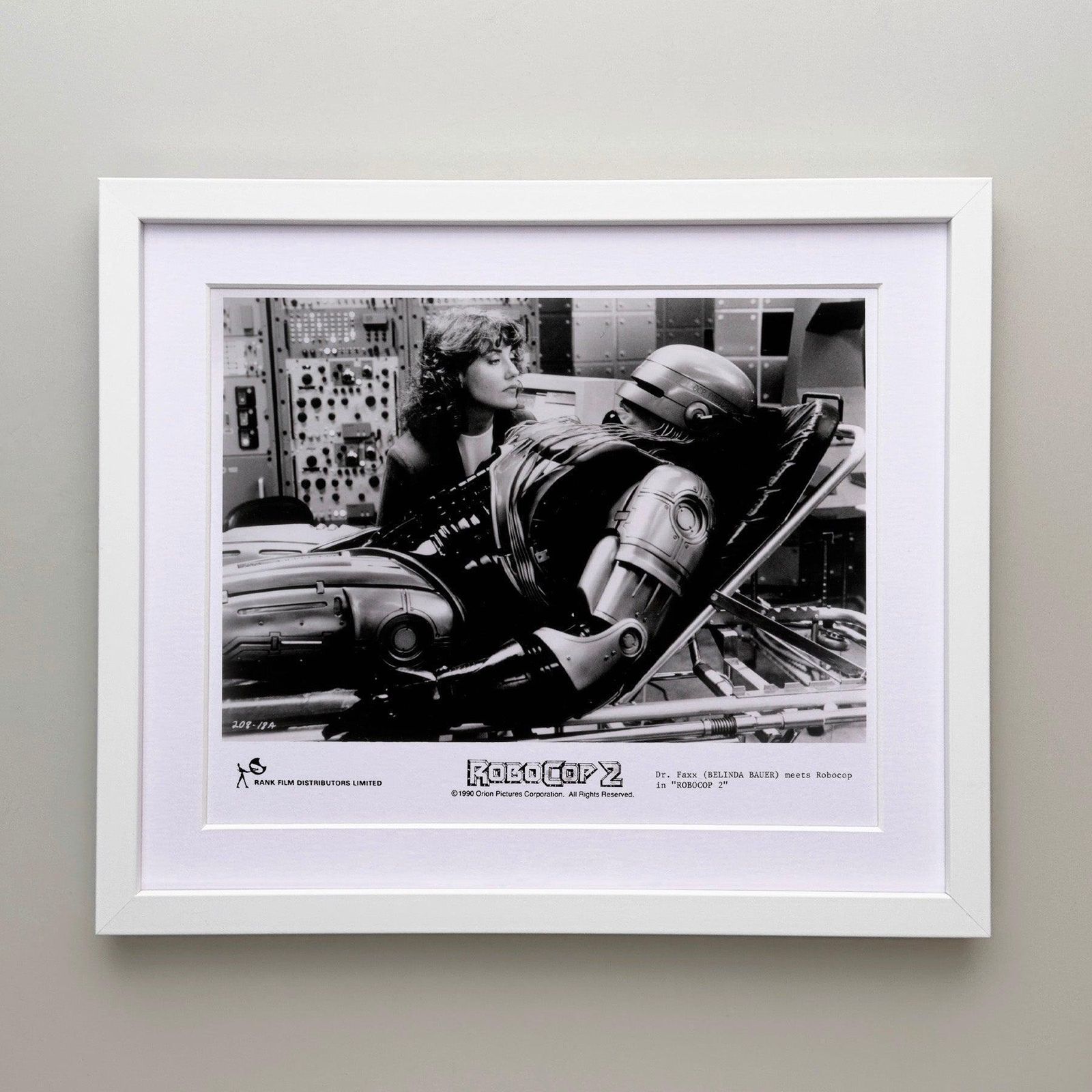Photo de presse originale Robocop 2, 1990, encadrée photo for sale