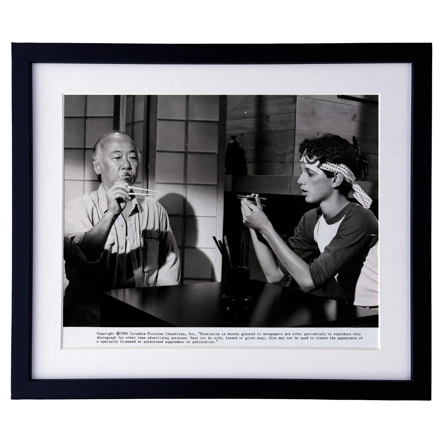 Photo de presse originale encadrée, The Karate Kid, 1984