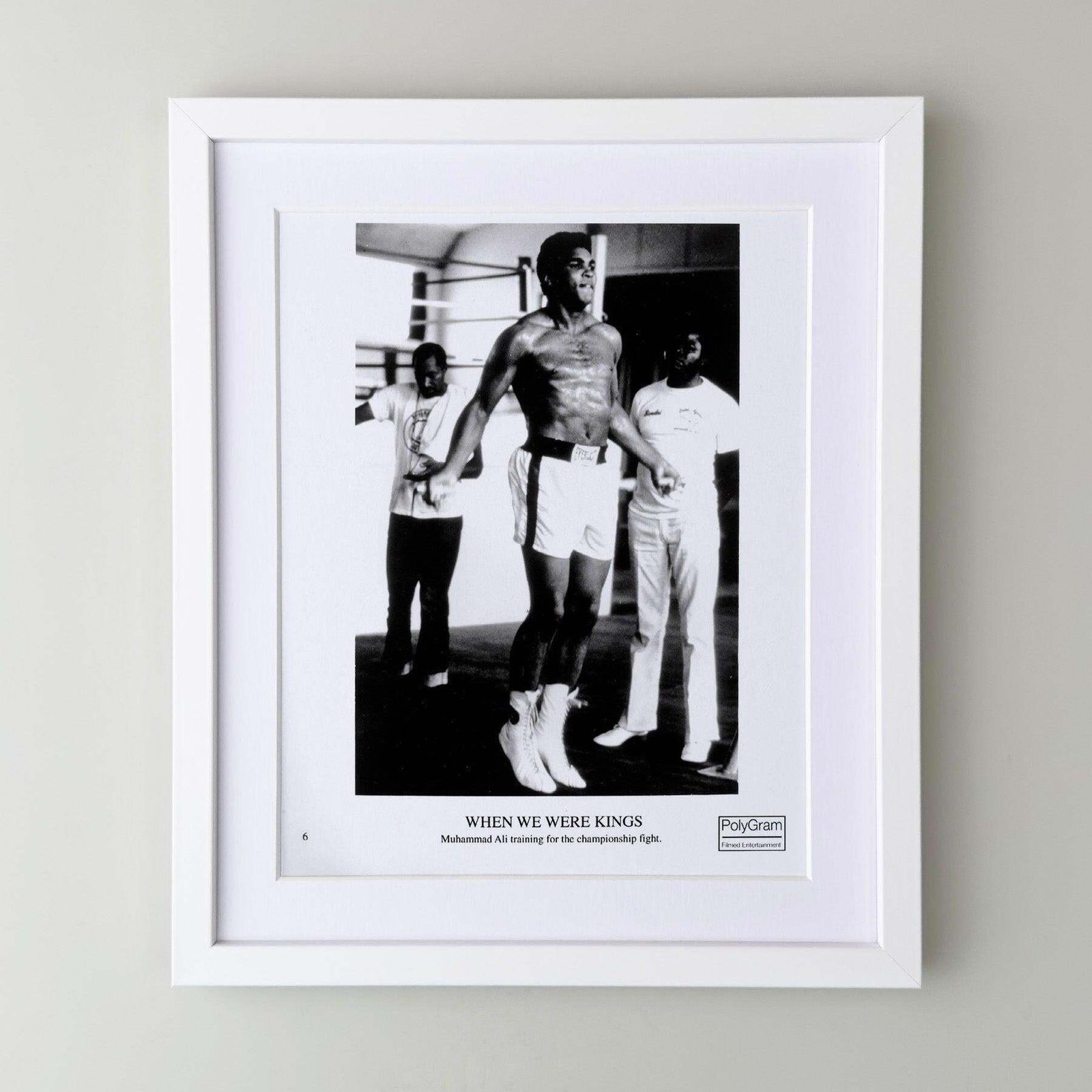 Photographie de presse encadrée, When We Were Kings, 1996 photo for sale