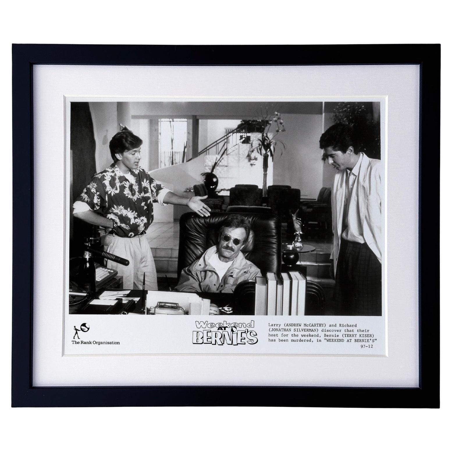 Photo de presse originale encadrée, Weekend at Bernie's, 1989