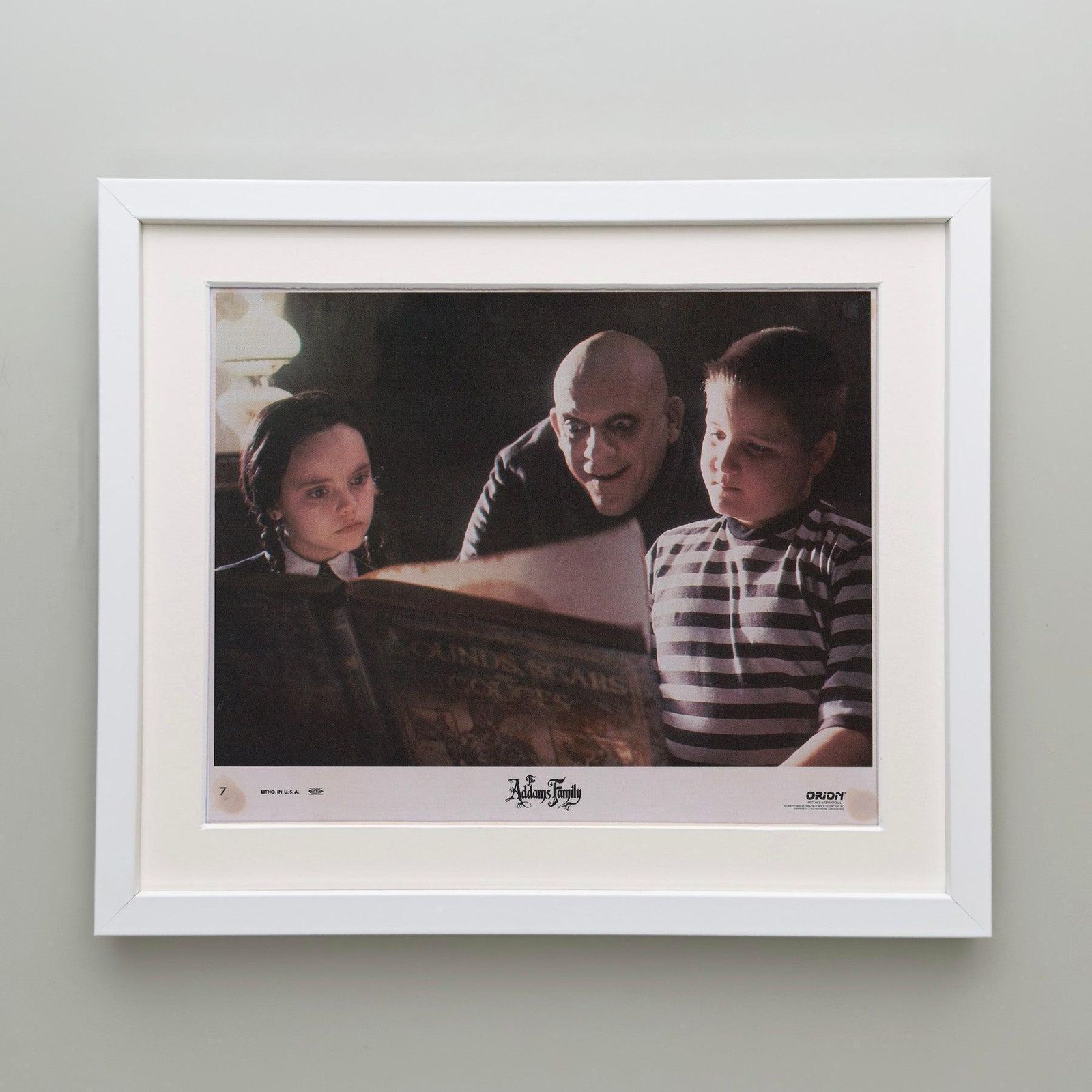 The Addams Family 1991 Publicity Film Movie Press Still Framed photo Art