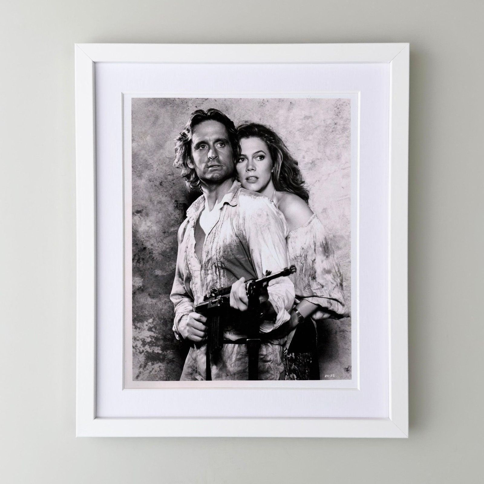 Photo de presse originale encadrée, Romancing the Stone, 1984 photo for sale