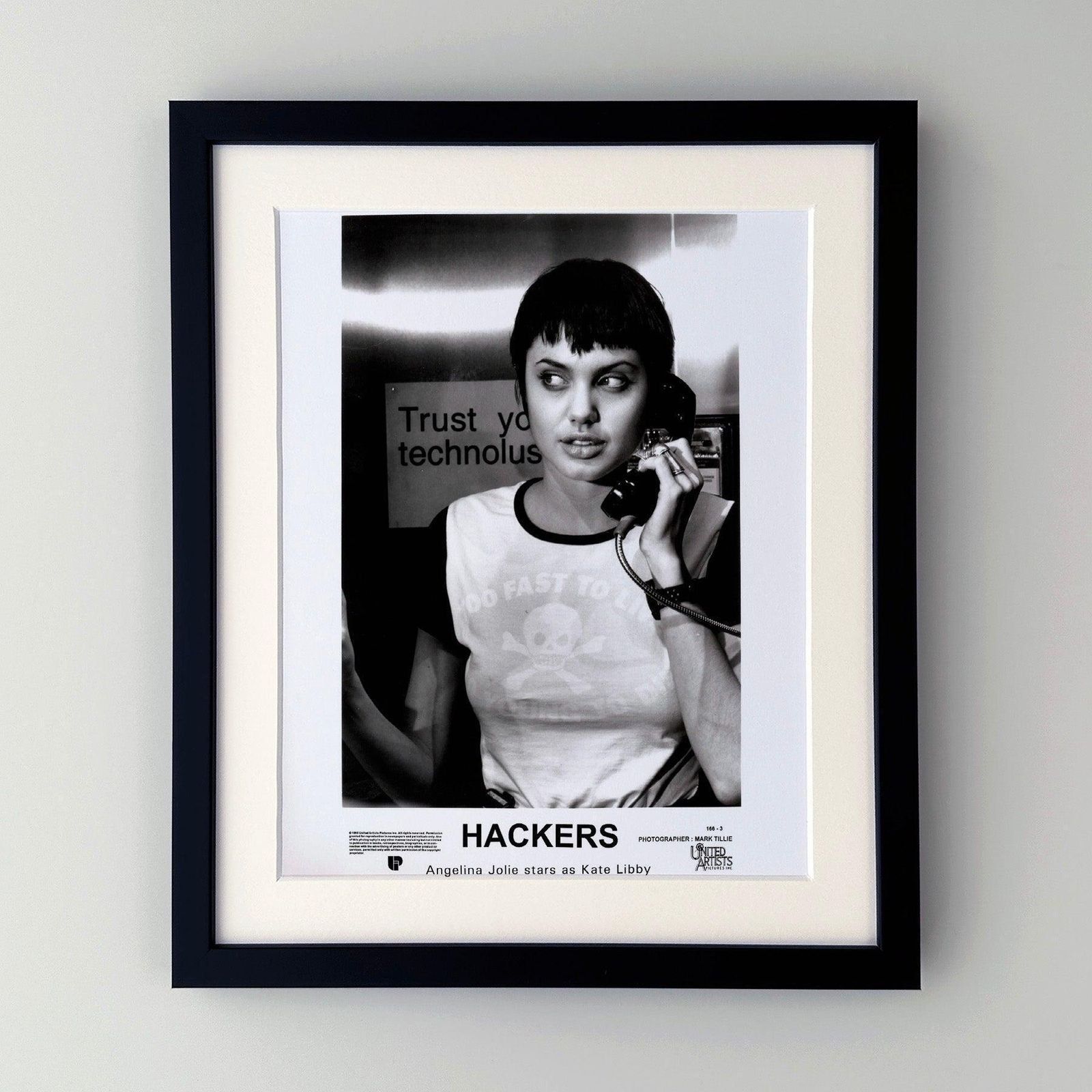 Hackers 1995 Publiciteitsfoto Film Movie Press Still Ingelijst photo furniture