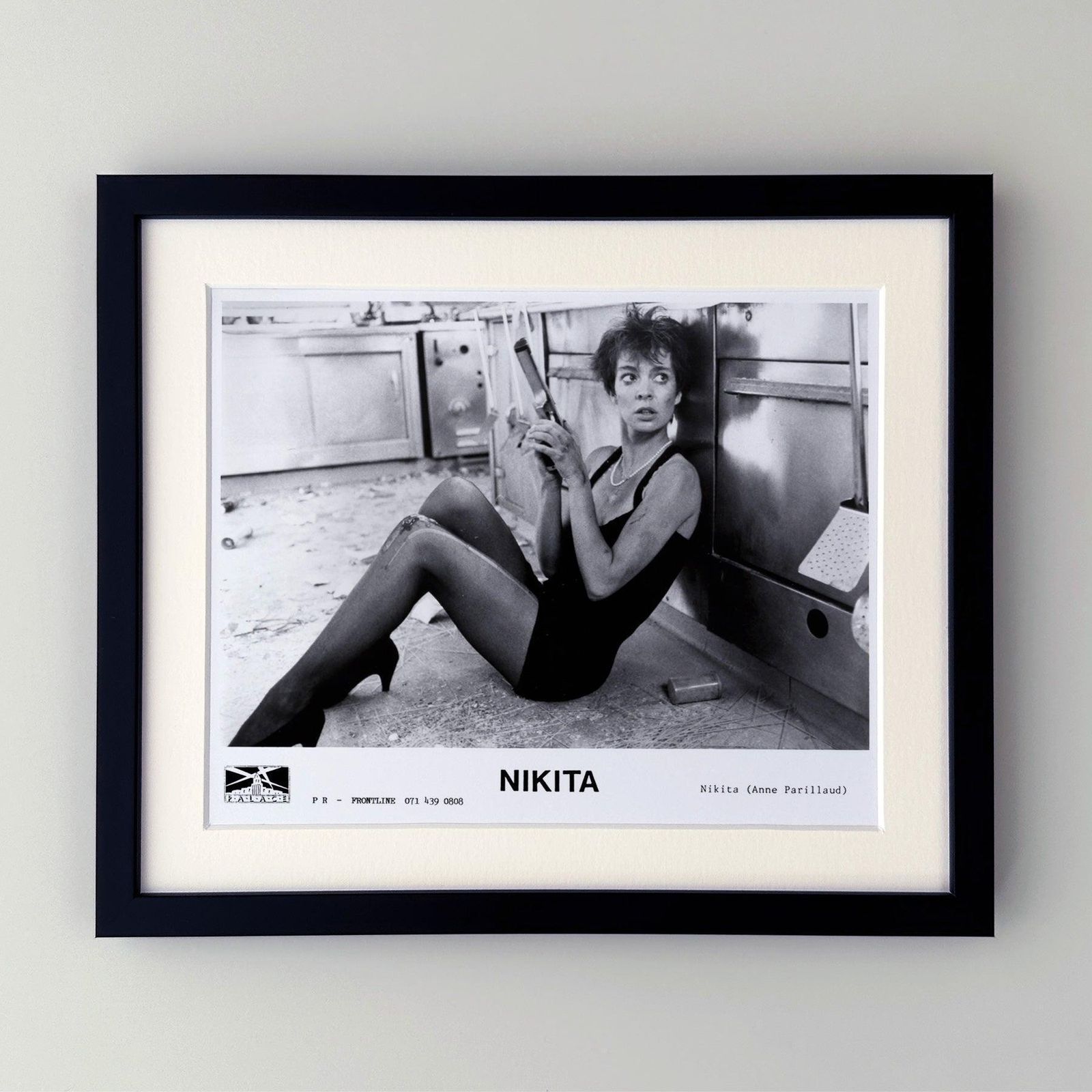 Nikita 1990 Press Publicity Film Movie Still Framed photo furniture