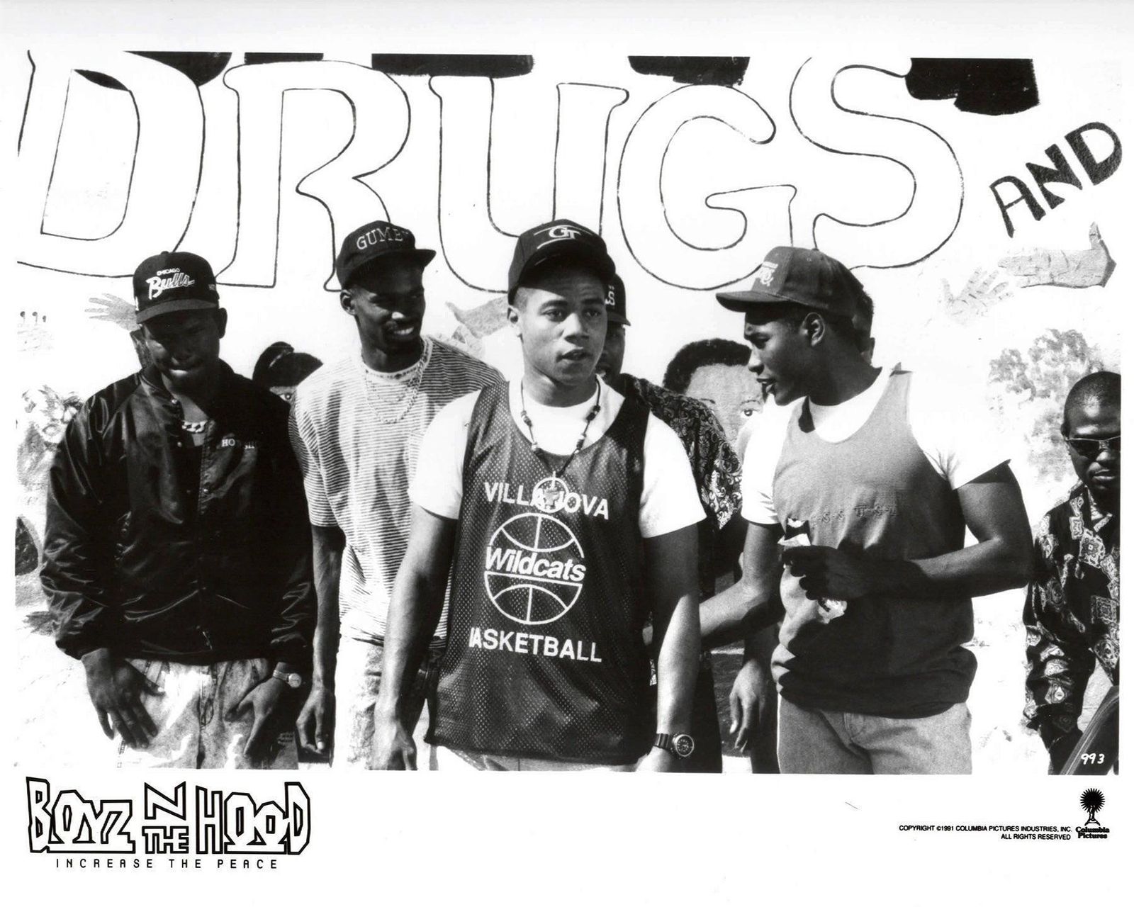 Photo de presse originale encadrée, Boyz N The Hood, 1991 photo vinterior