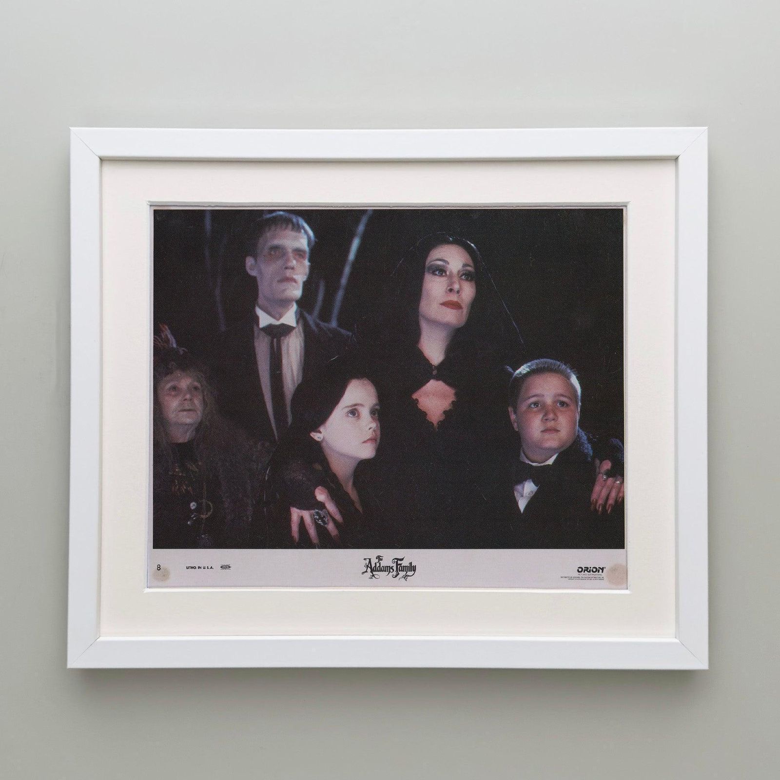 The Addams Family 1991 Publicity Film Movie Press Still Framed photo Art