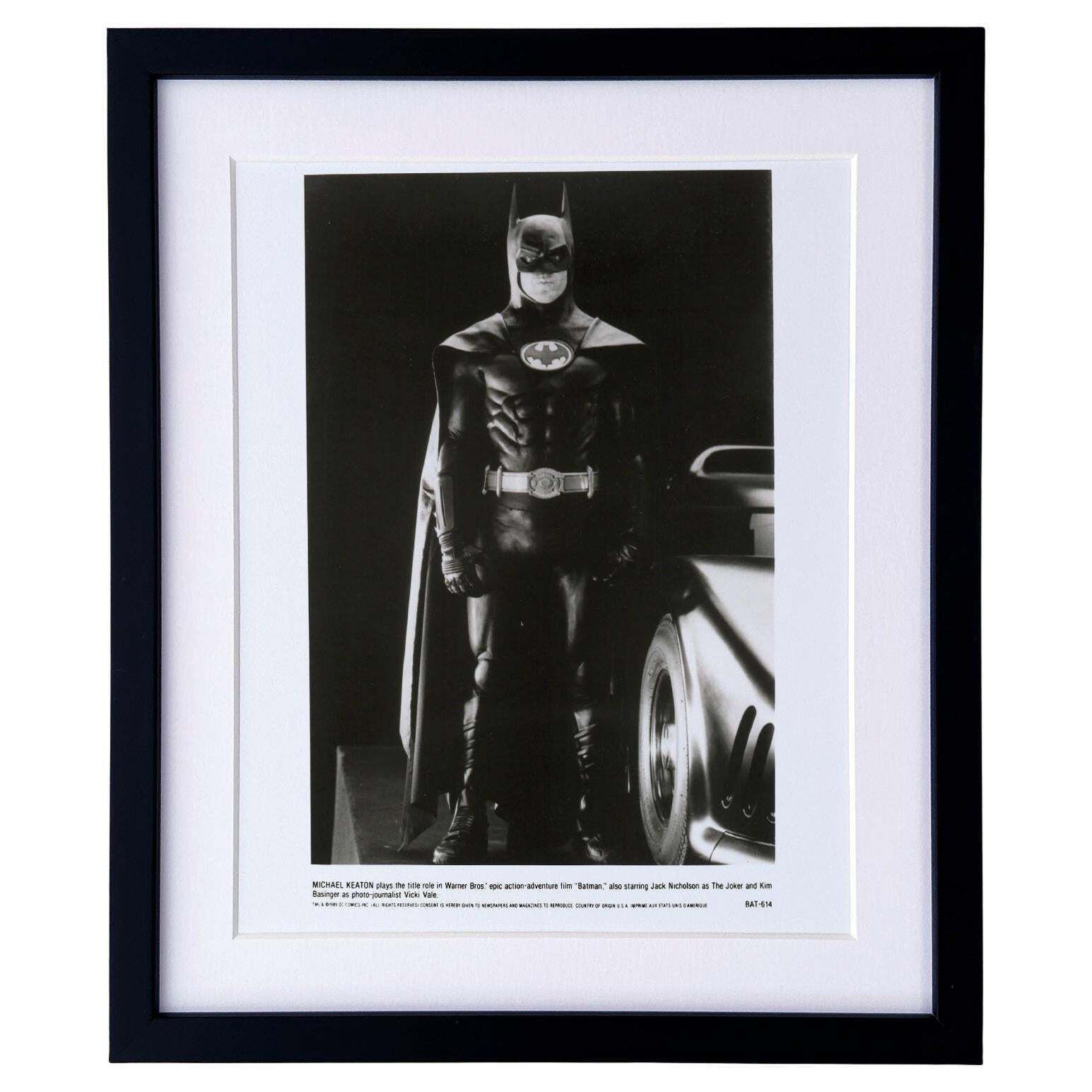 Batman 1989 Press Publicity Film Movie Still Framed