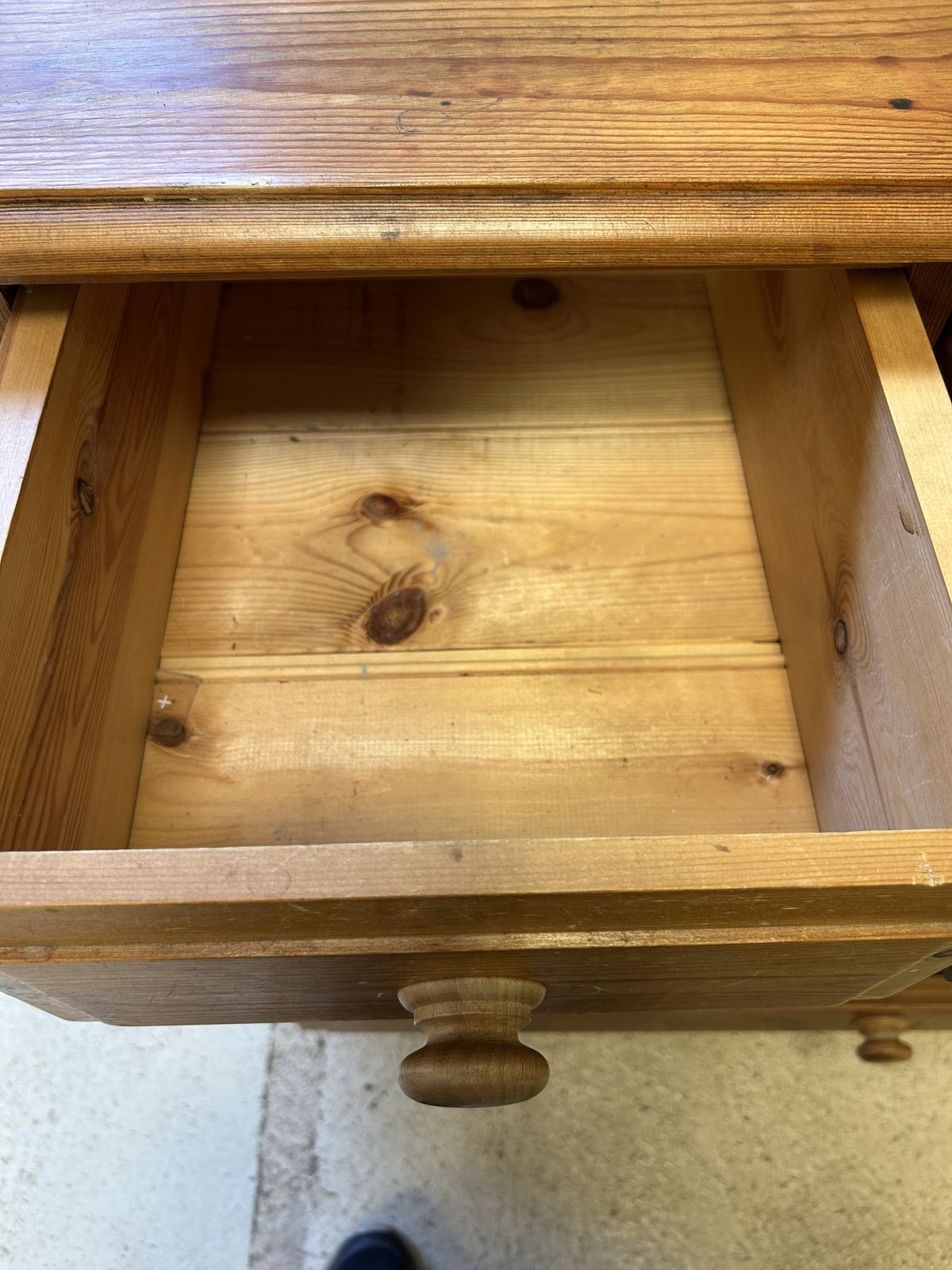 Vintage Quality Pine Chest Of Drawers photo vinterior