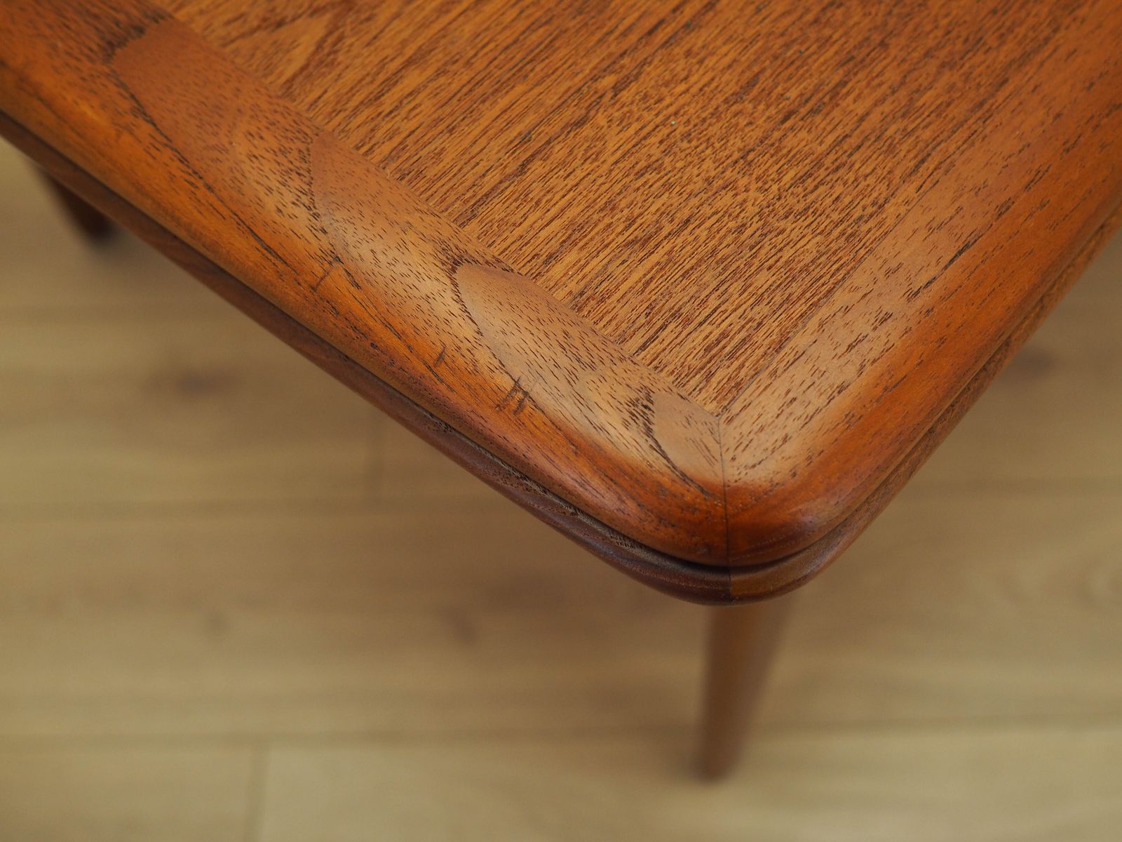 Teakhouten Tafel, Deens Design, Jaren 1970, Gemaakt In Denemarken photo buy