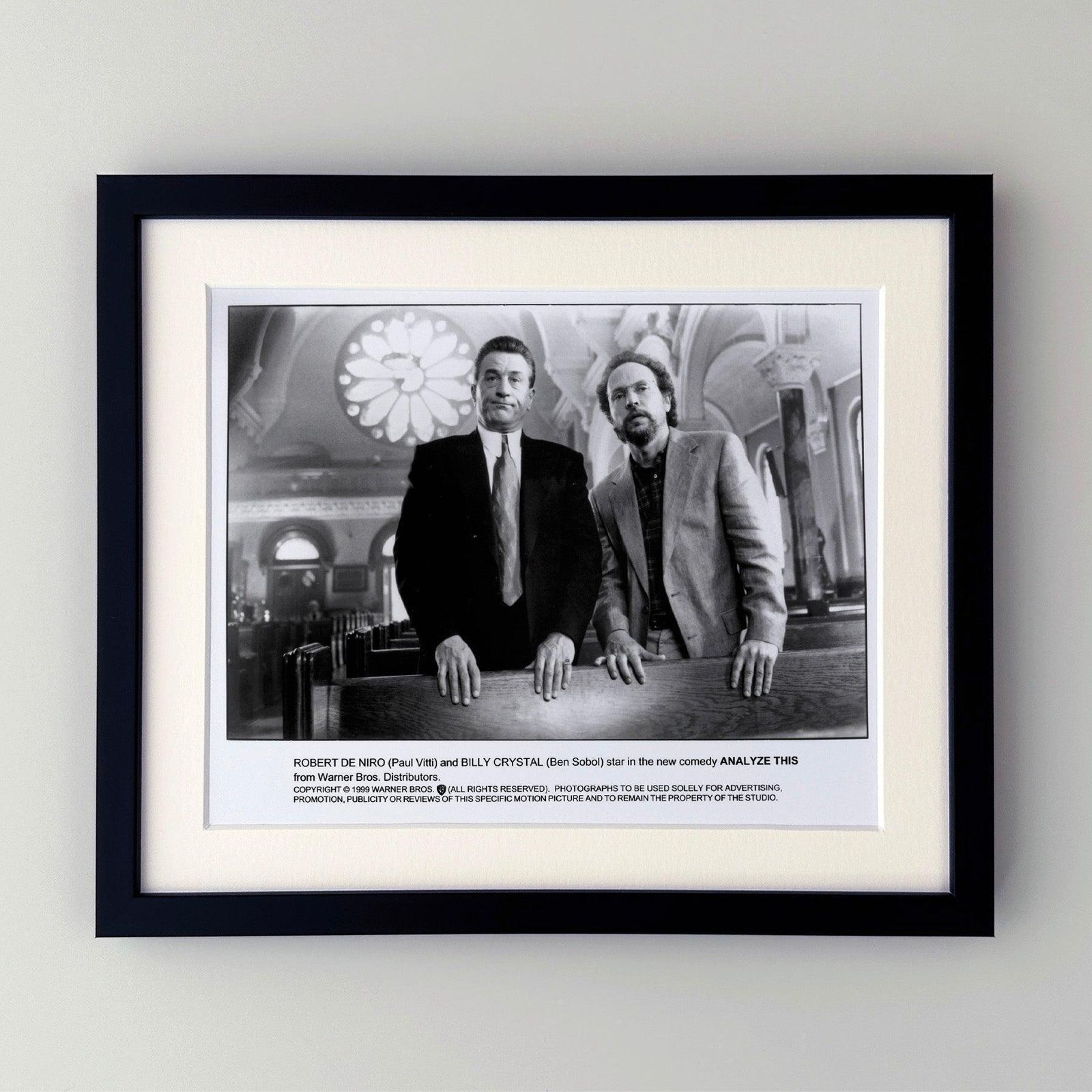 Photo de presse encadrée du film Analyze This, 1999 photo for sale