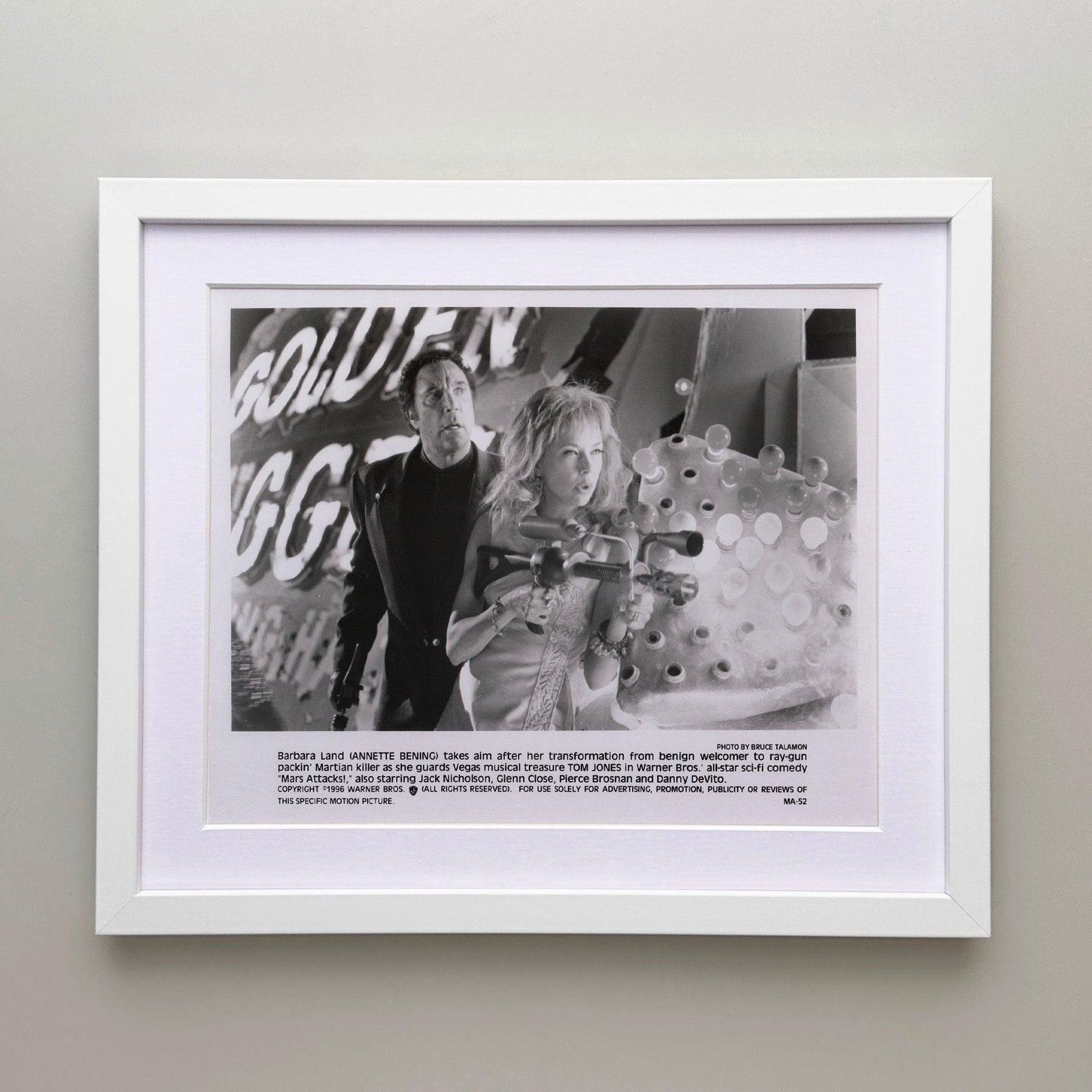 Photo de presse originale encadrée, Mars Attacks, 1996 photo for sale