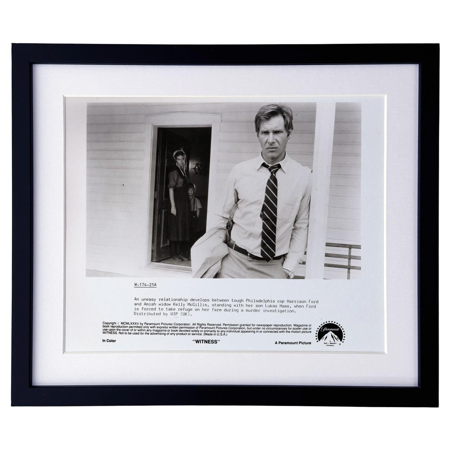 Witness 1985 Press Publicity Film Movie Still Framed