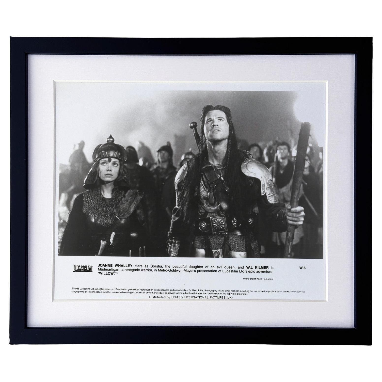 Willow 1988 Publicity Film Movie Press Still Framed