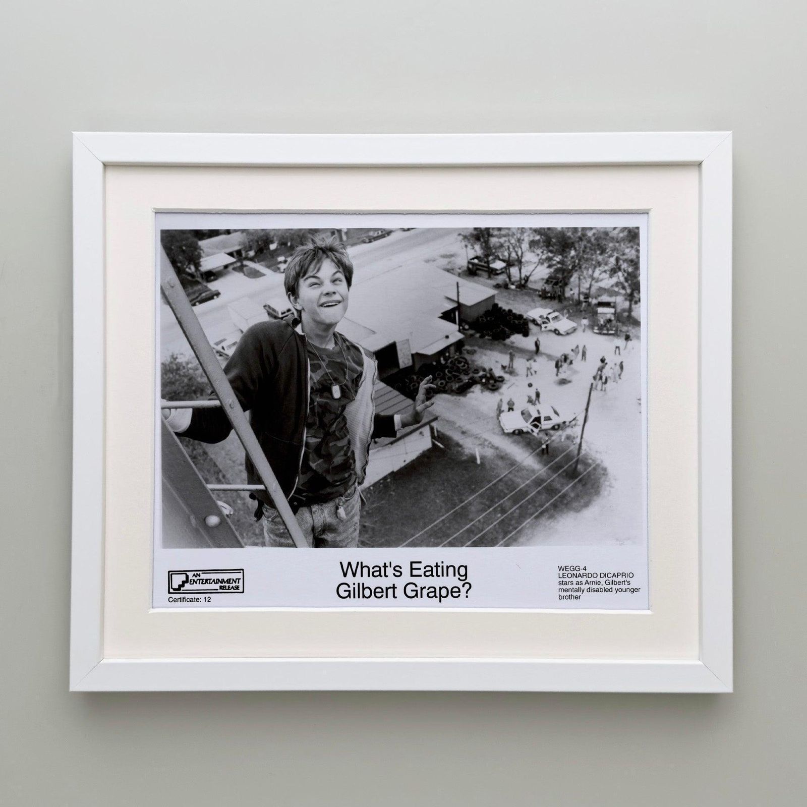 What's Eating Gilbert Grape 1993 Publicity Film Movie Press Still Framed photo Kunst