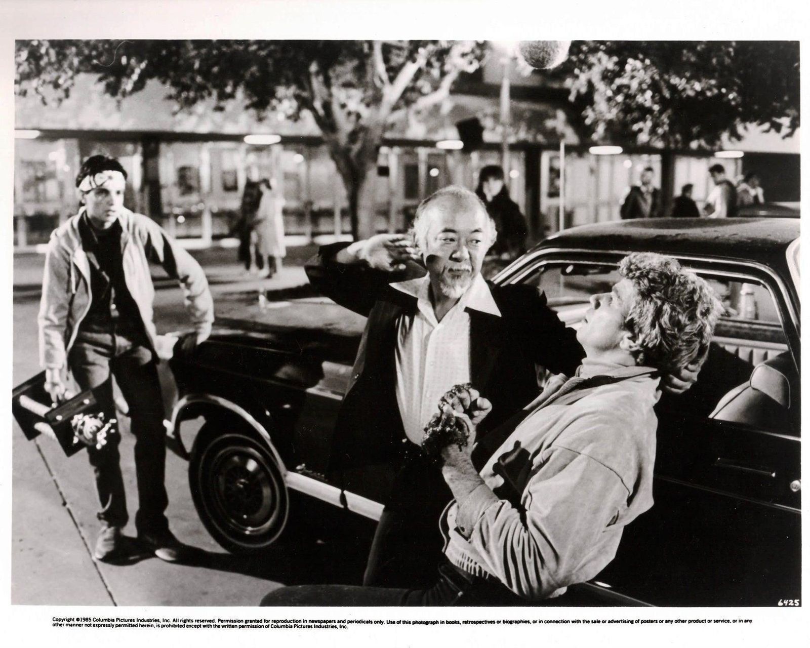 Photo de presse originale encadrée, The Karate Kid, 1984 photo vinterior