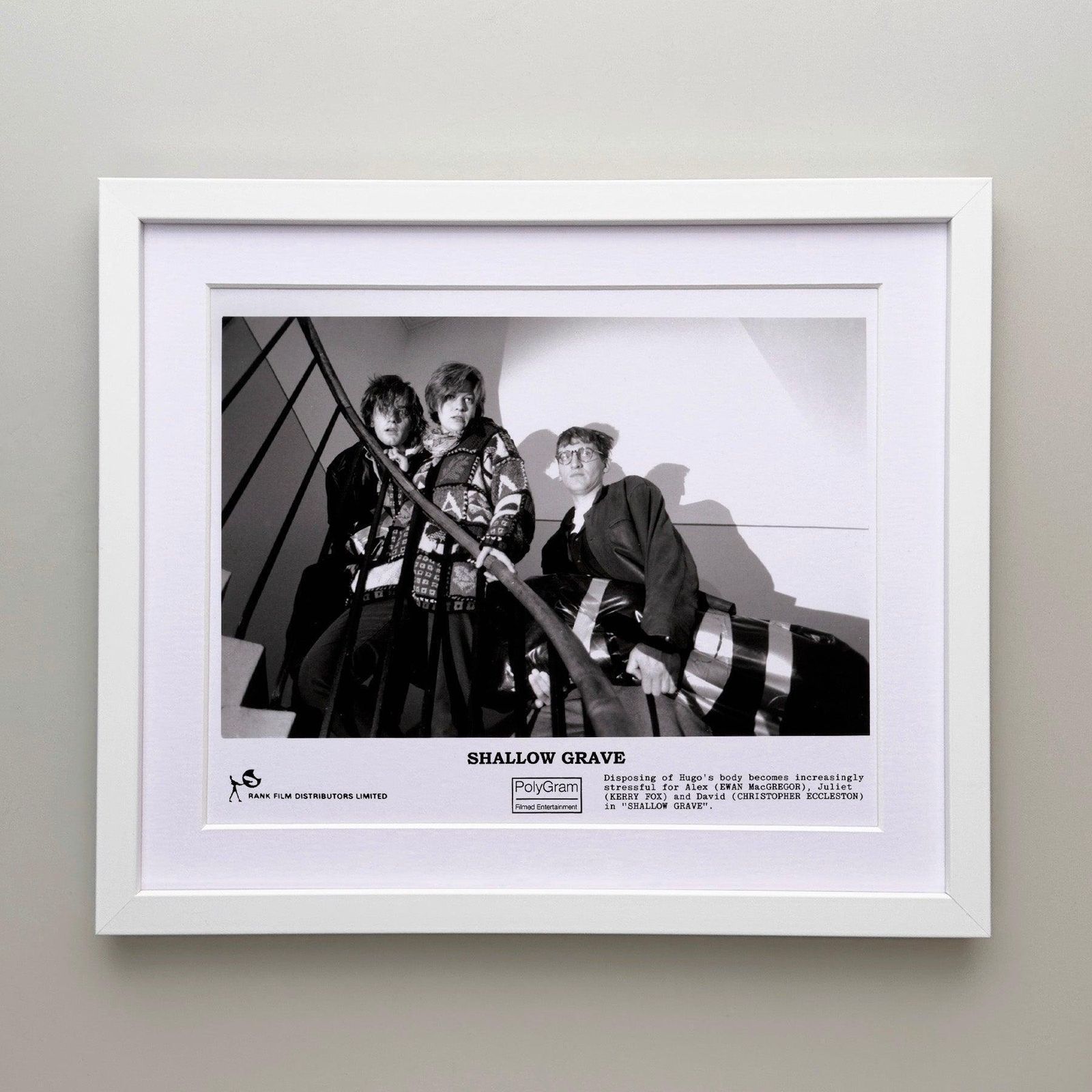 Shallow Grave 1994 Publiciteitsfilmfoto Ingelijst photo for sale