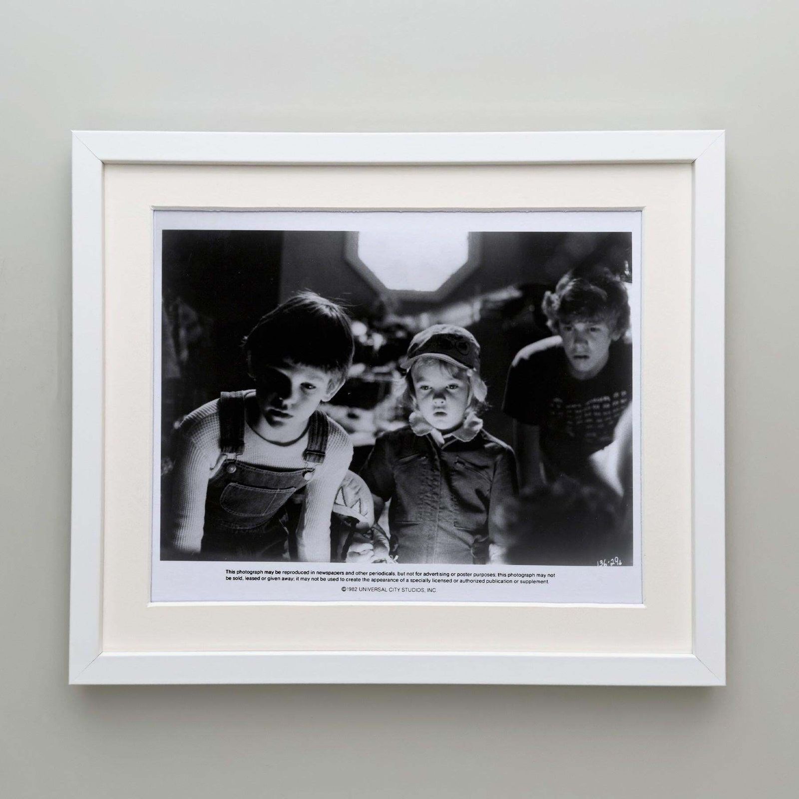 Et 1982 Press Publicity Film Movie Still Framed photo Kunst