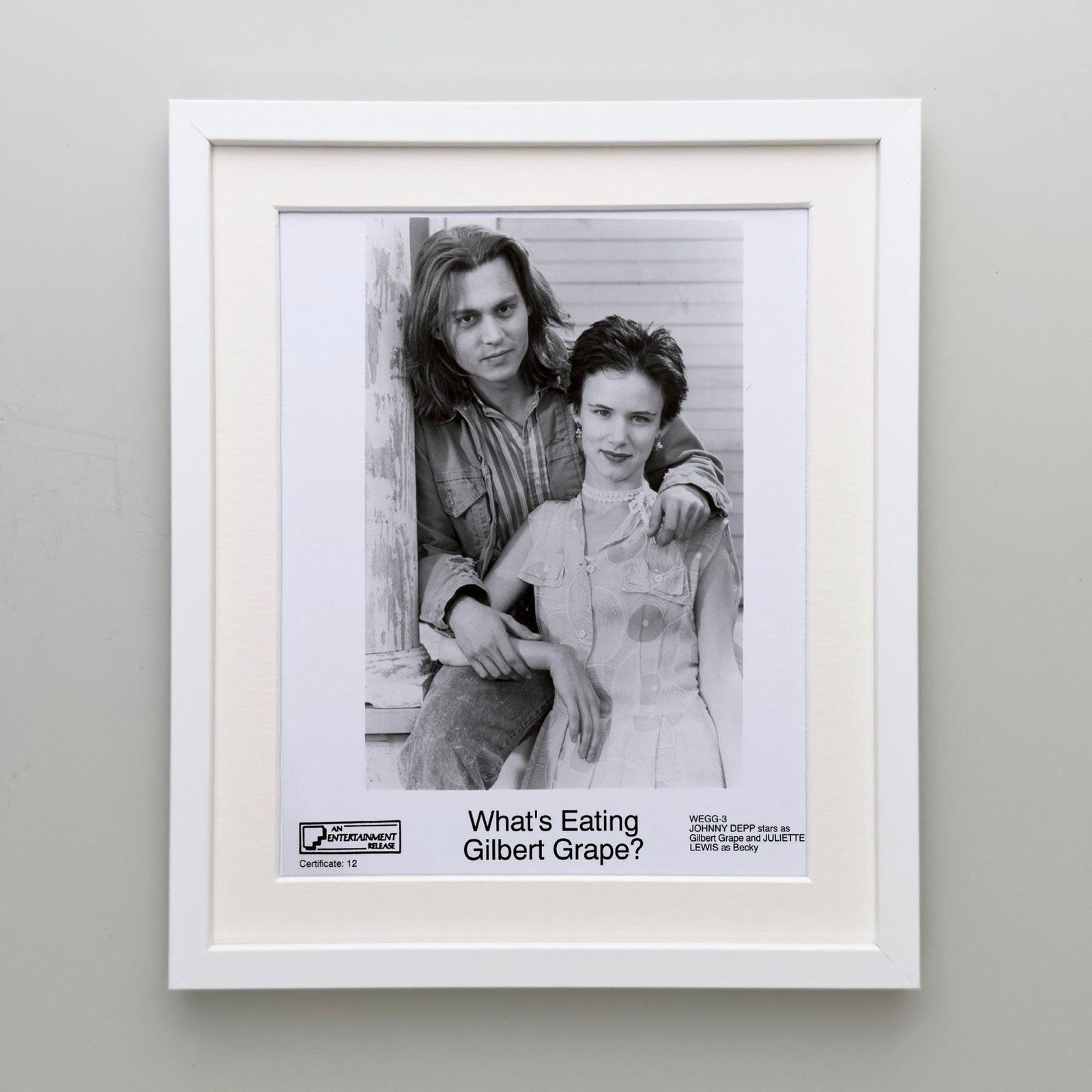 Photo de presse originale encadrée, What's Eating Gilbert Grape, 1993 photo Art