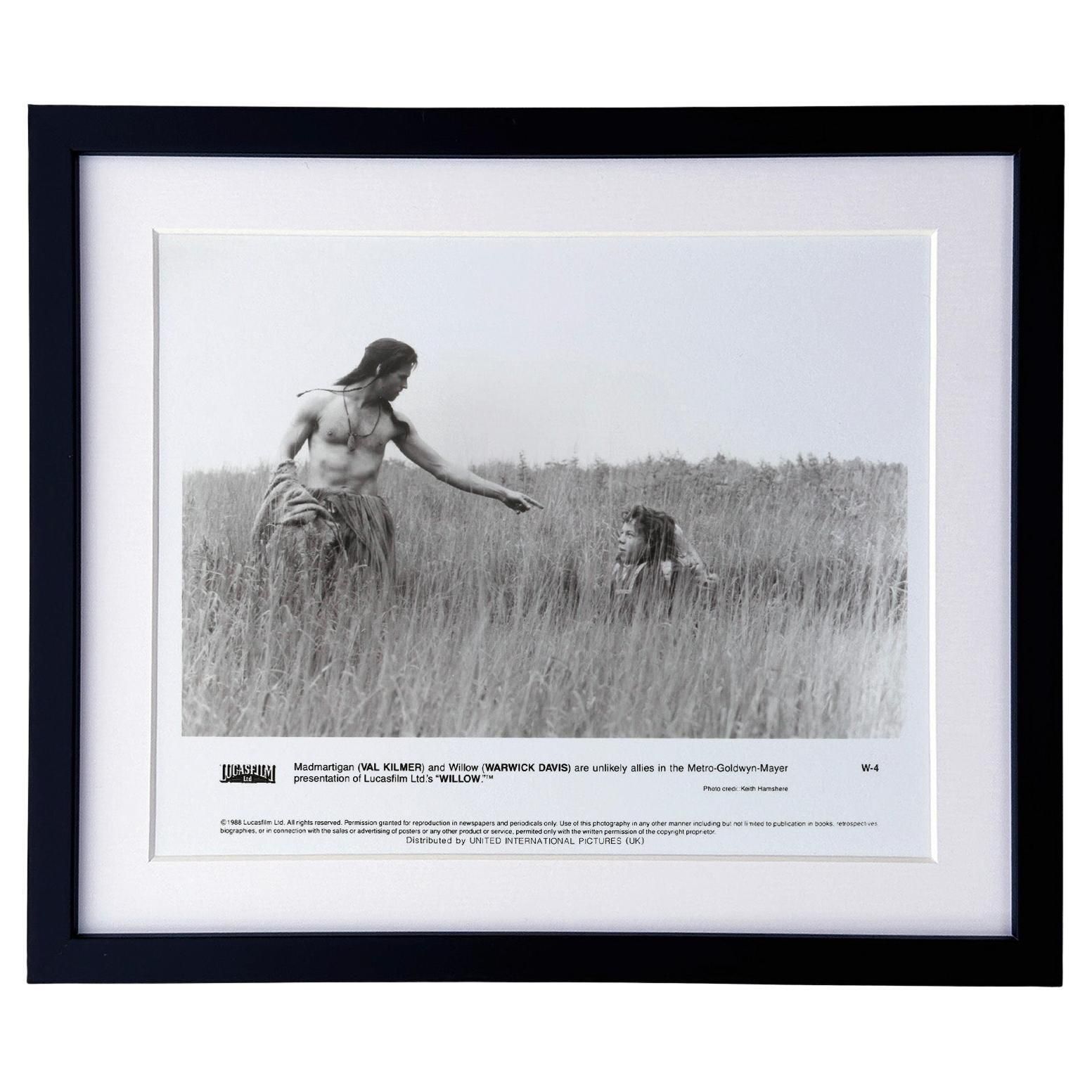 Willow 1988 Publiciteitsfoto Film Movie Press Still, ingelijst