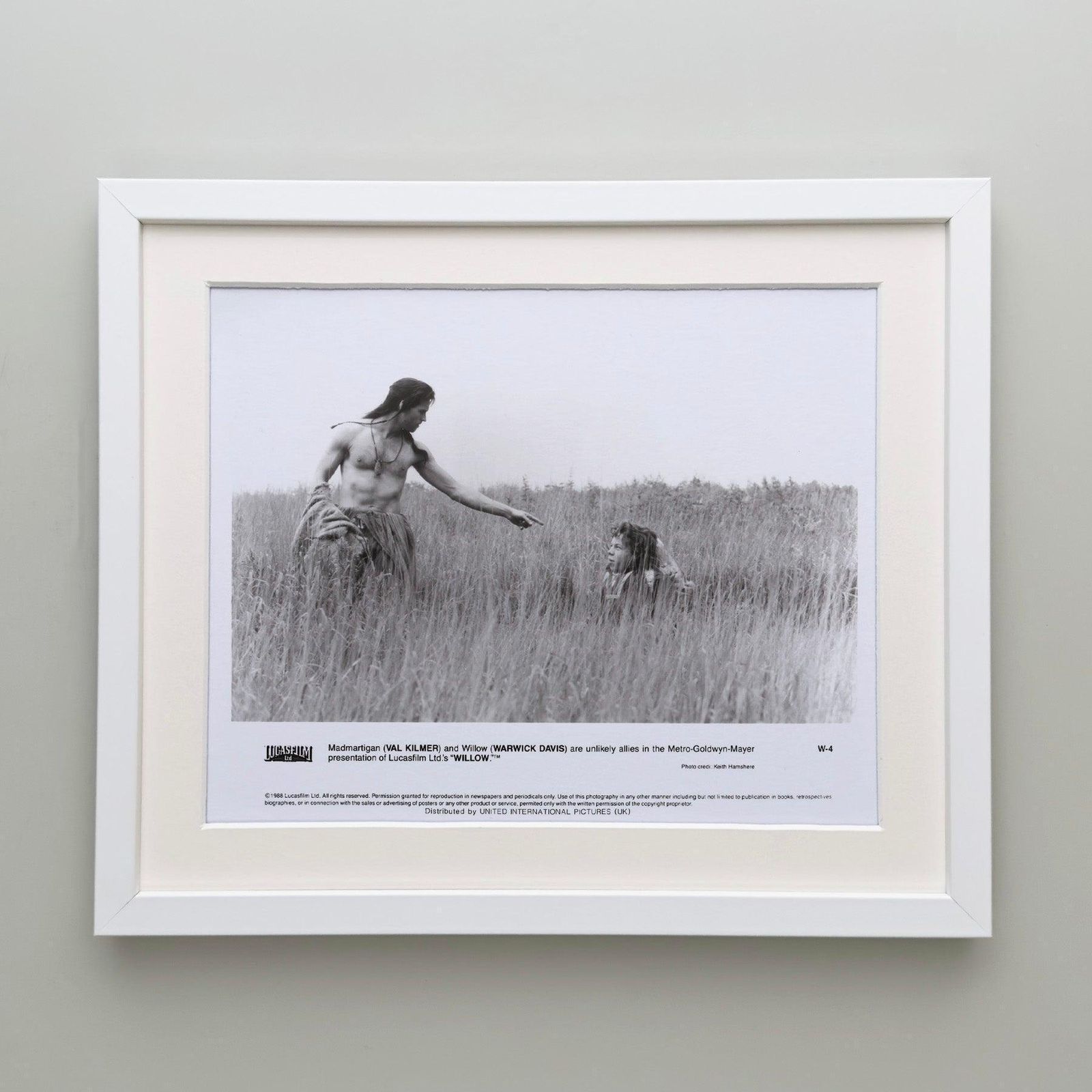 Willow 1988 Publiciteitsfoto Film Movie Press Still, ingelijst photo Kunst