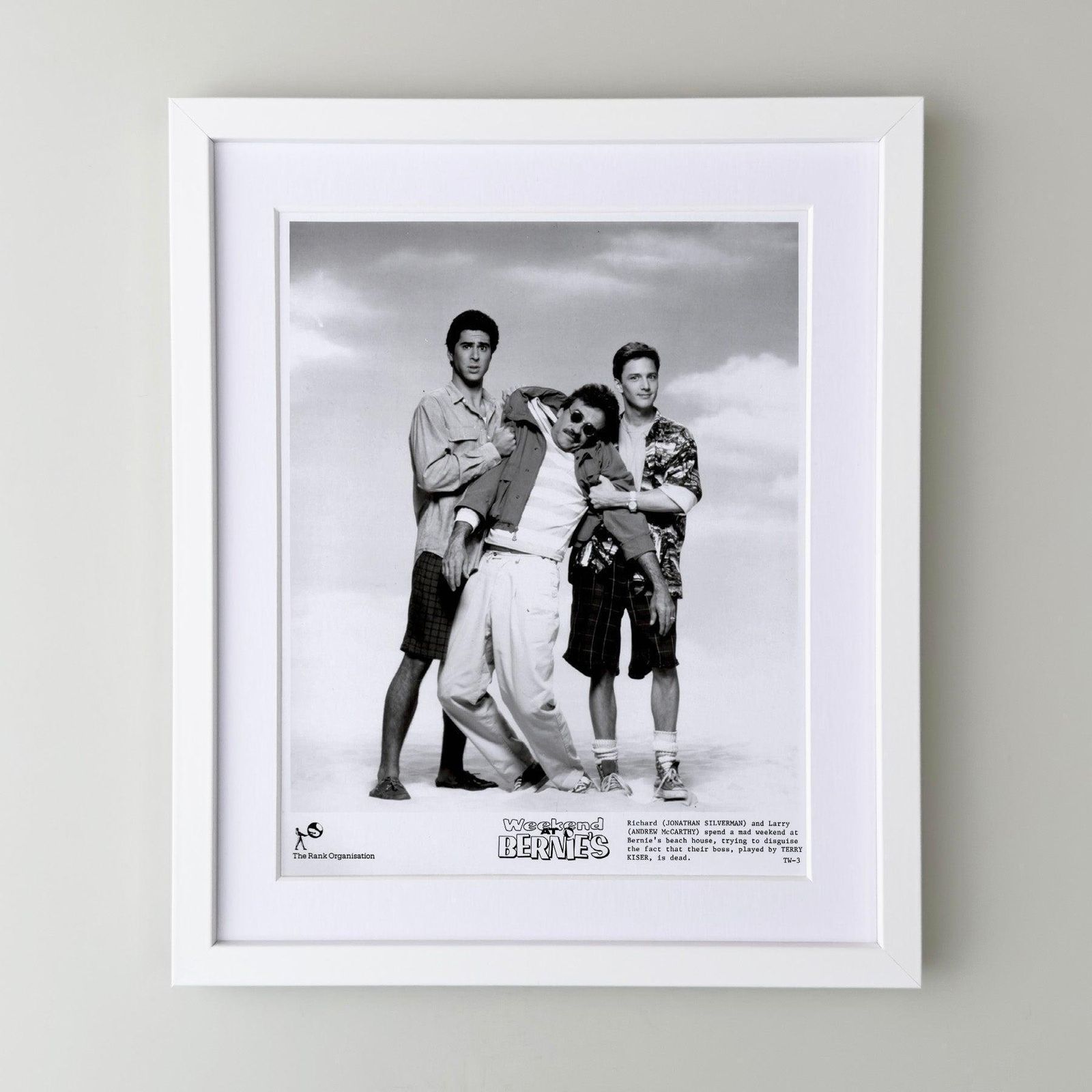 Weekend At Bernies 1989 Publicity Film Movie Press Still Framed photo for sale