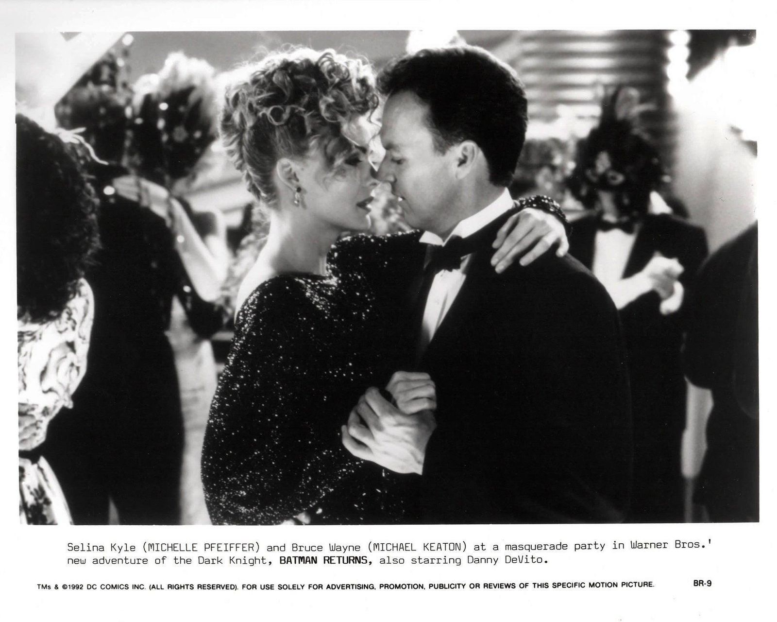 Photographie de presse du film Batman Returns, 1992, encadrée photo vinterior