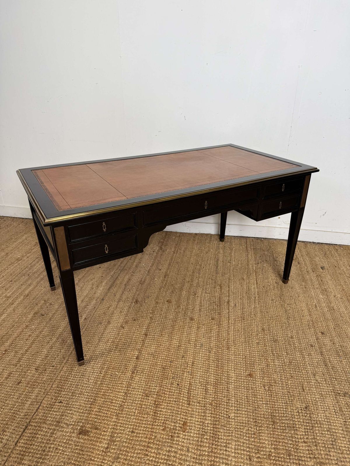 photo furniture Ebonised Writing Desk In The Louis XVI Style