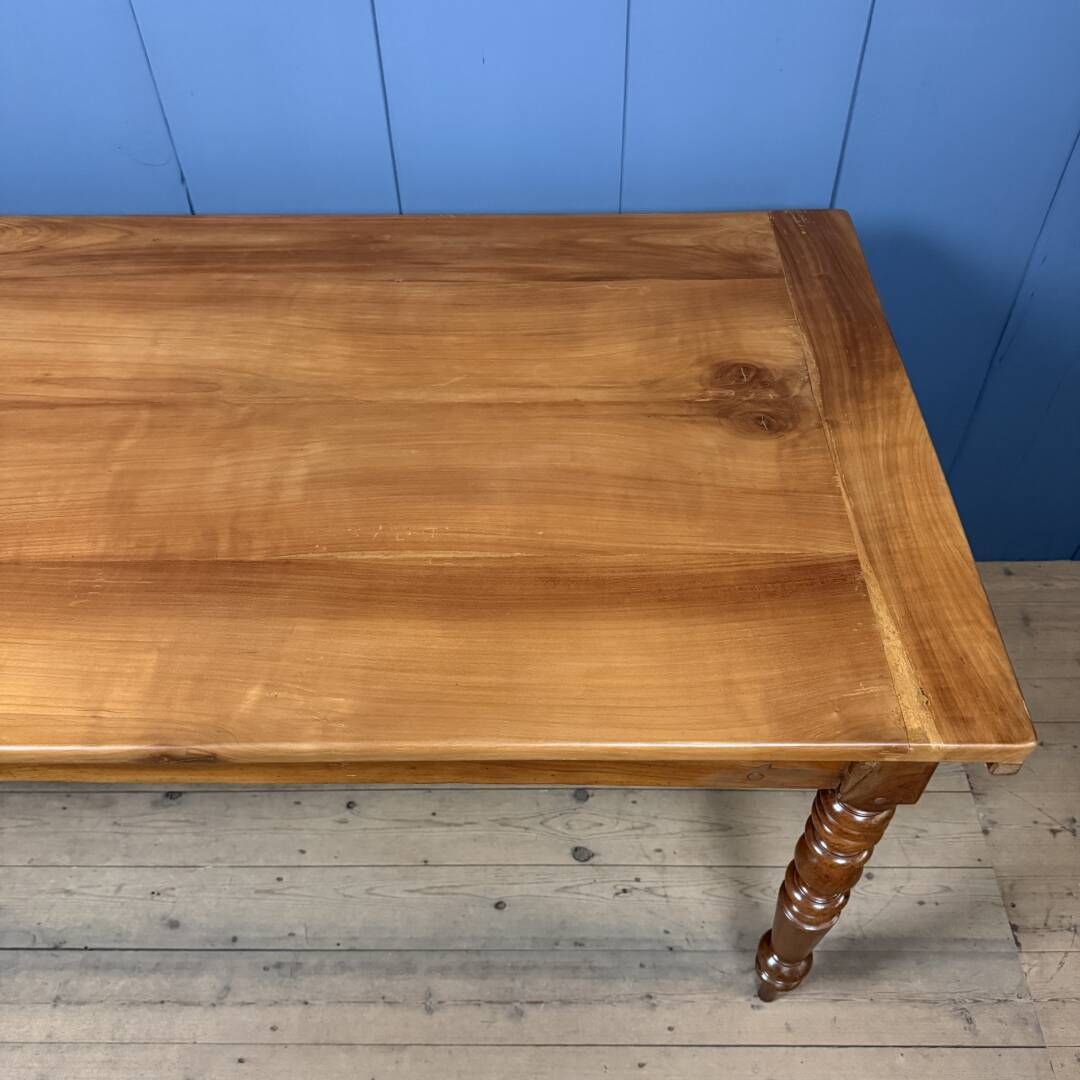 Antieke Kersenhout Eettafel Uit Frankrijk photo buy