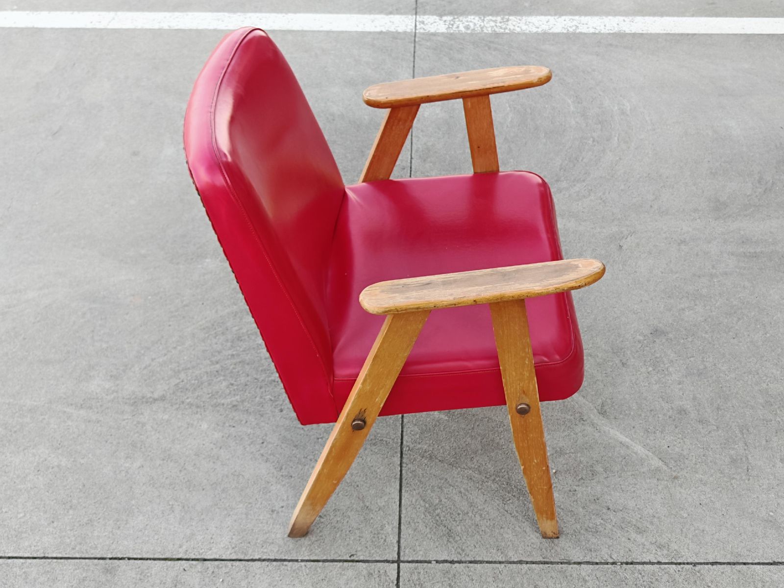 Pair Of Mid Century Armchairs Model 366, Designed By Józef Chierowski, 1960s photo vinterior