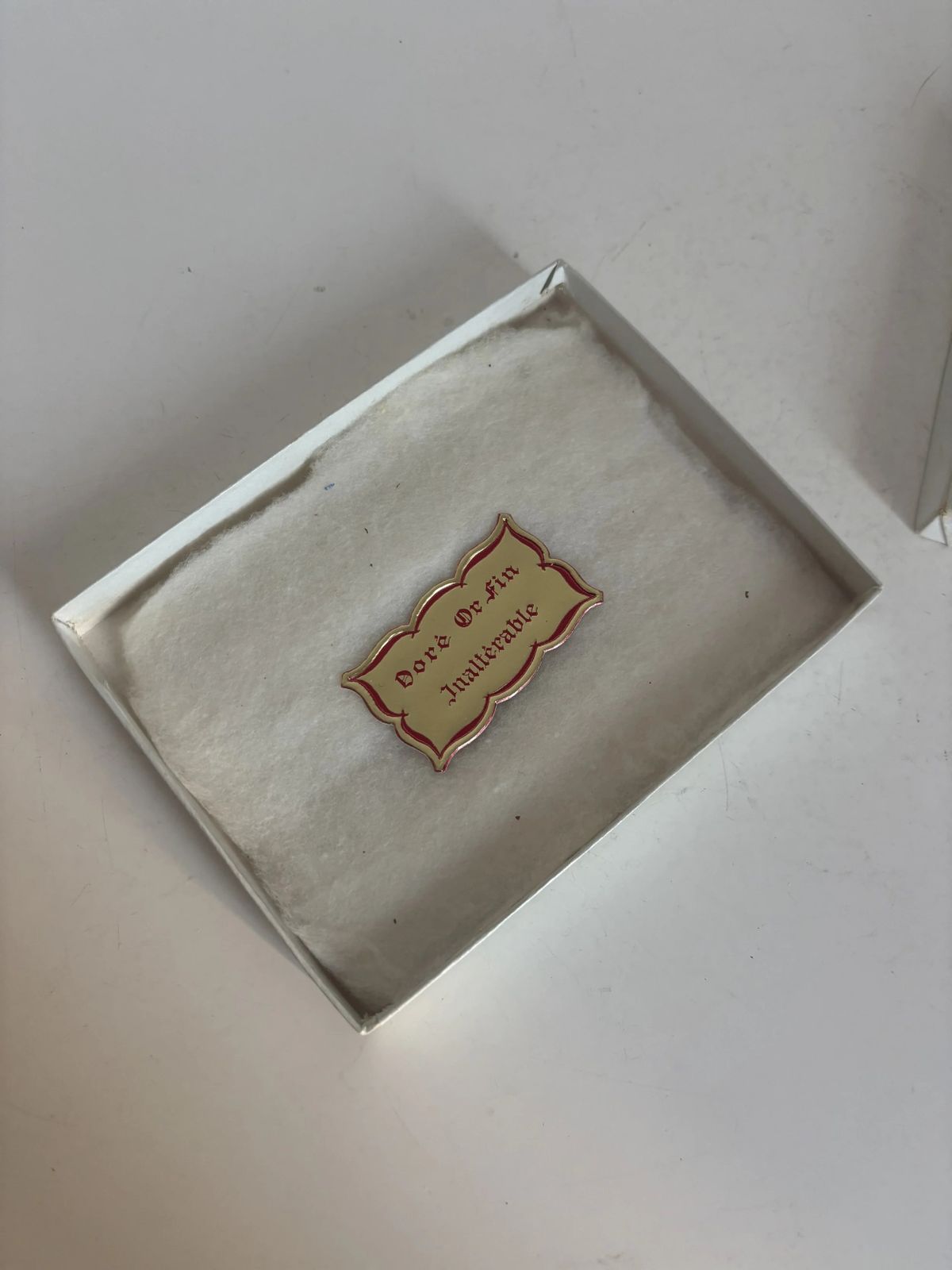 Vintage 1960s French Cigarette Case, Gold Plated Box   13 X 10 Cm photo Home Decor