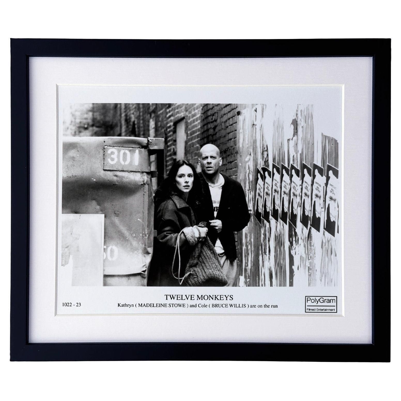 12 Monkeys 1995 Framed Publicity Film Movie Still
