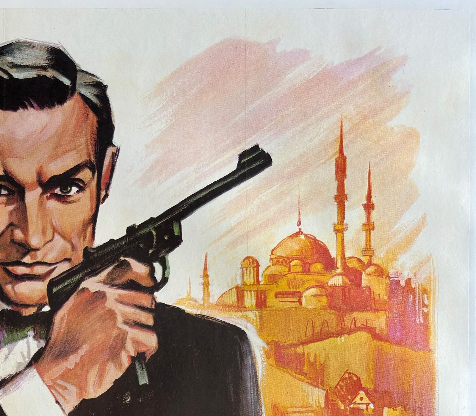 From Russia With Love R1970s French Grande Film Poster, Boris Grinsson photo Art