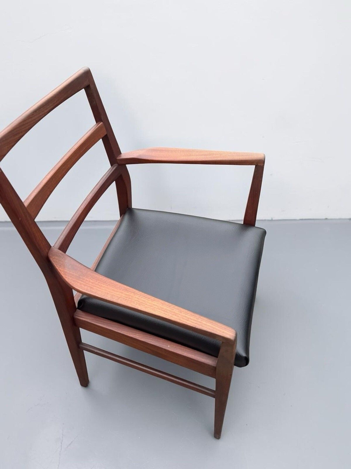 photo vinterior Set Of Six Richard Hornby For Heals Solid Afromosia Dining Chairs Retro C1960s