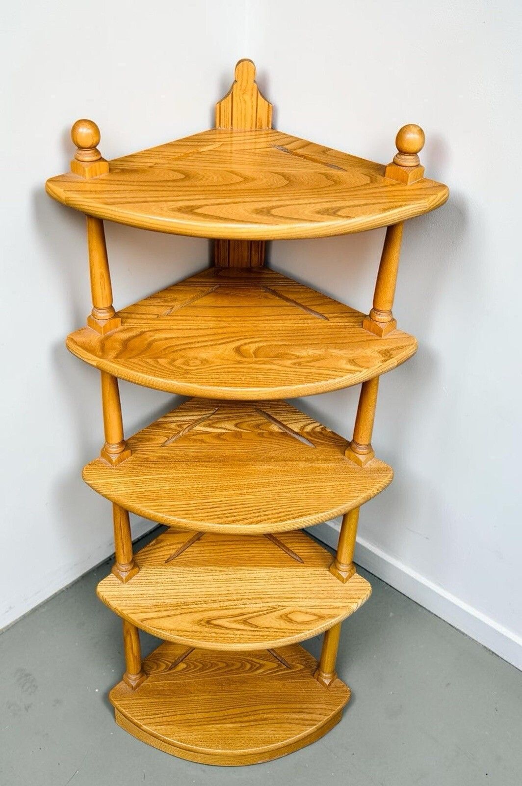 photo buy Ercol Blonde Display Unit Whatnot No.1105 Colonial Range Mid Century C1960s