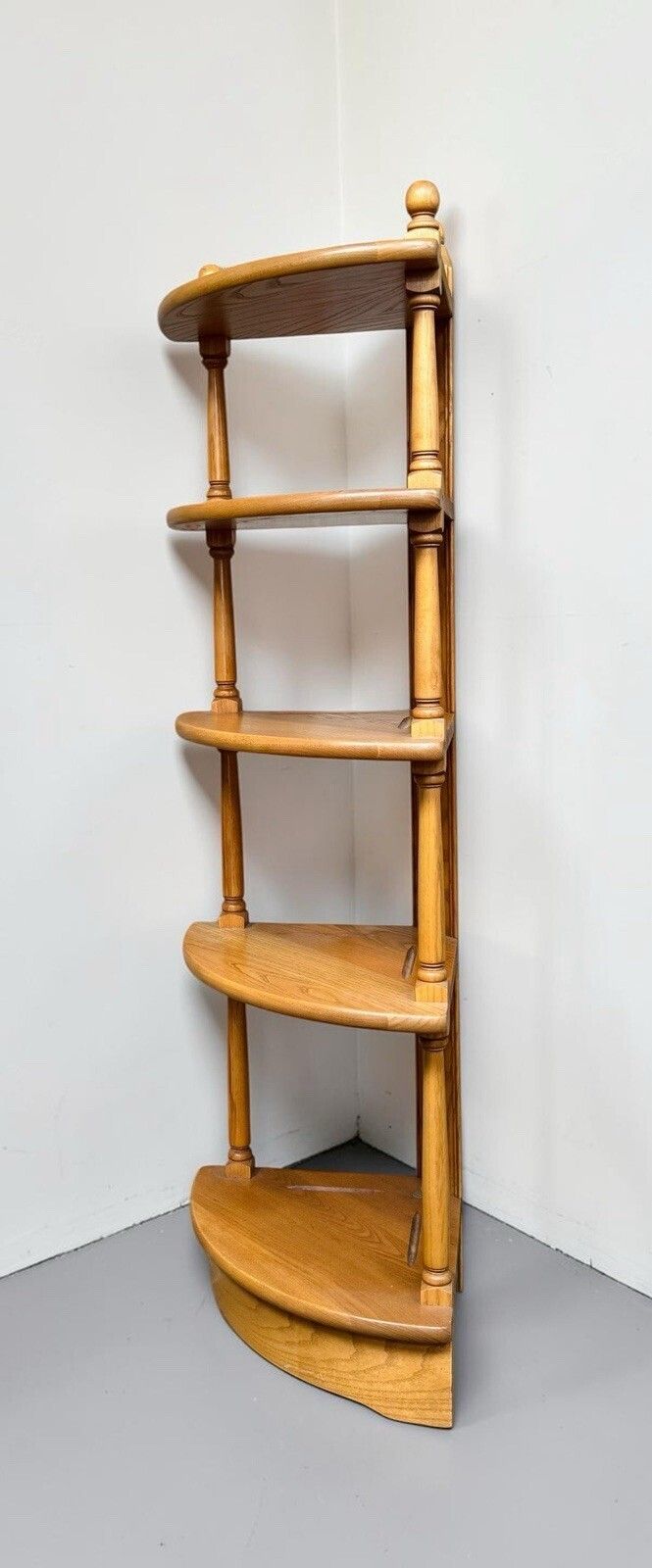 photo vintage Ercol Blonde Display Unit Whatnot No.1105 Colonial Range Mid Century C1960s
