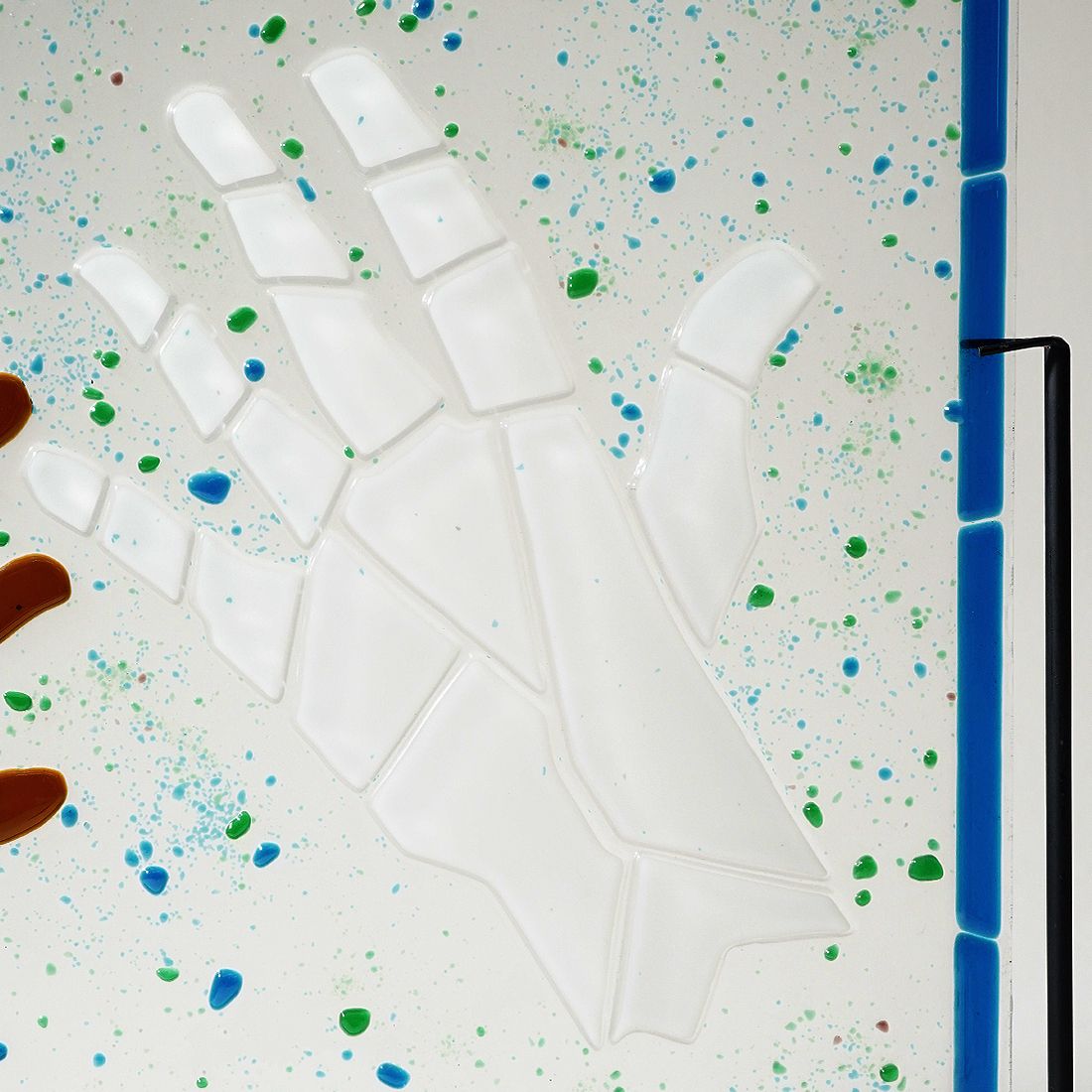photo furniture Mario Rossello, Glass Fusion Work For Studio Casarini Savona, 1990s