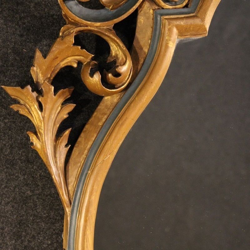photo furniture Miroir de style Louis XV laqué et doré, Italie, XXe siècle