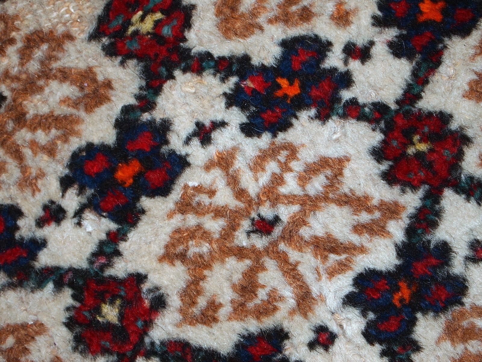 Tapis de couloir vintage en laine, fait main, 80 × 207 cm, années 1960 photo buy