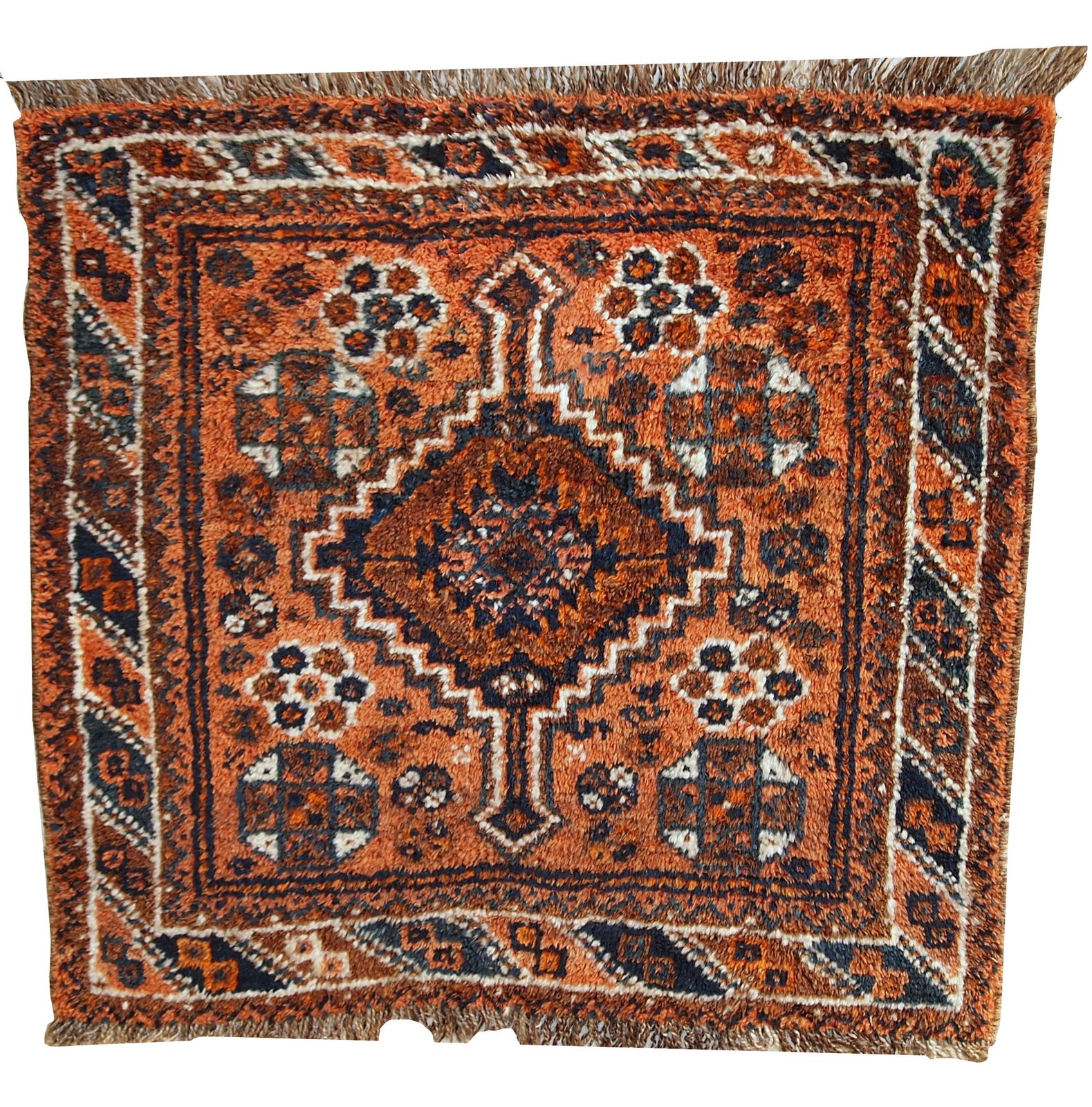 Bagface tribal d'époque, fait main - 81 × 85 cm - Moyen-Orient, vers 1900